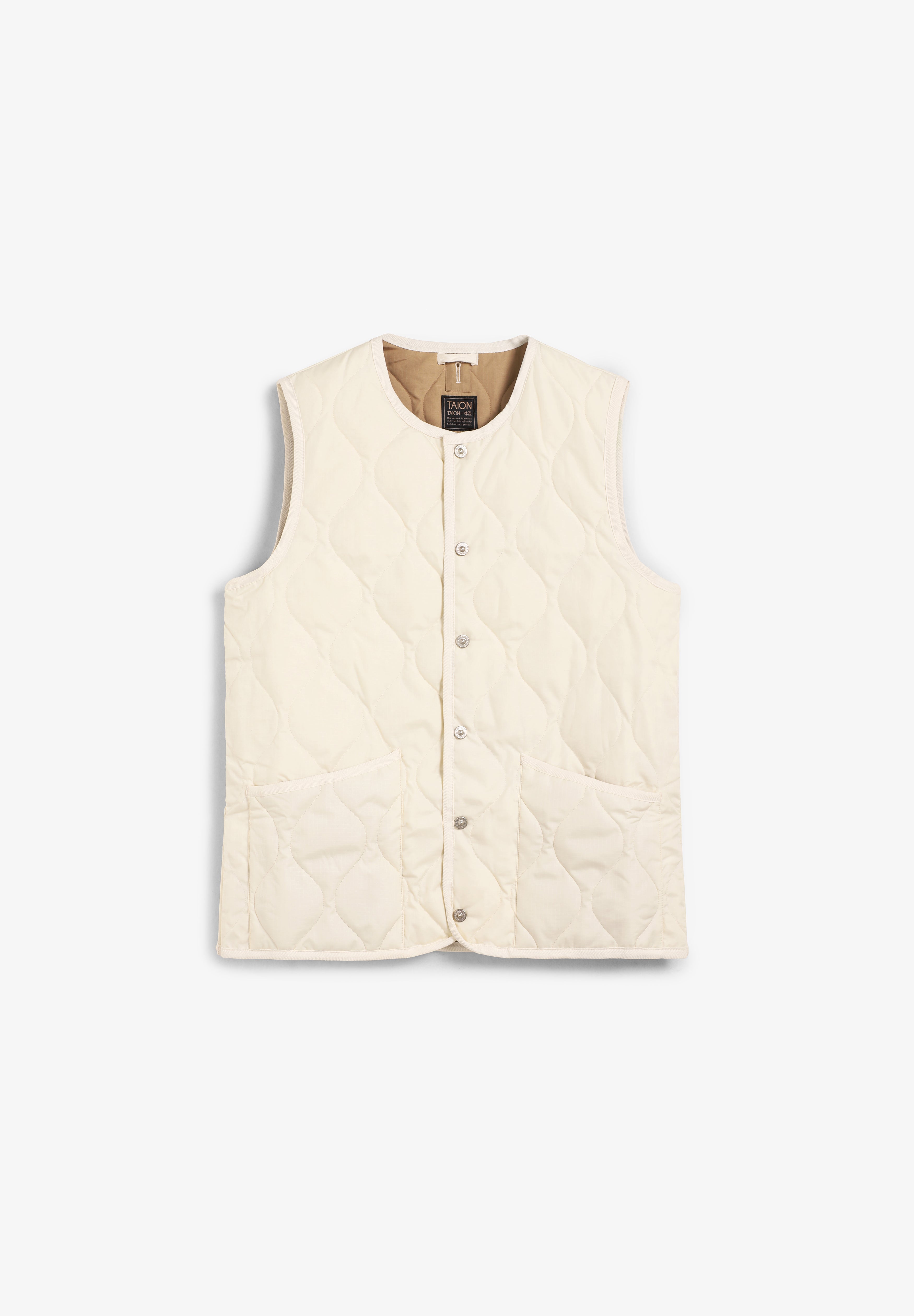 TAION | CHALECO MILITAR CUELLO REDONDO UNISEX