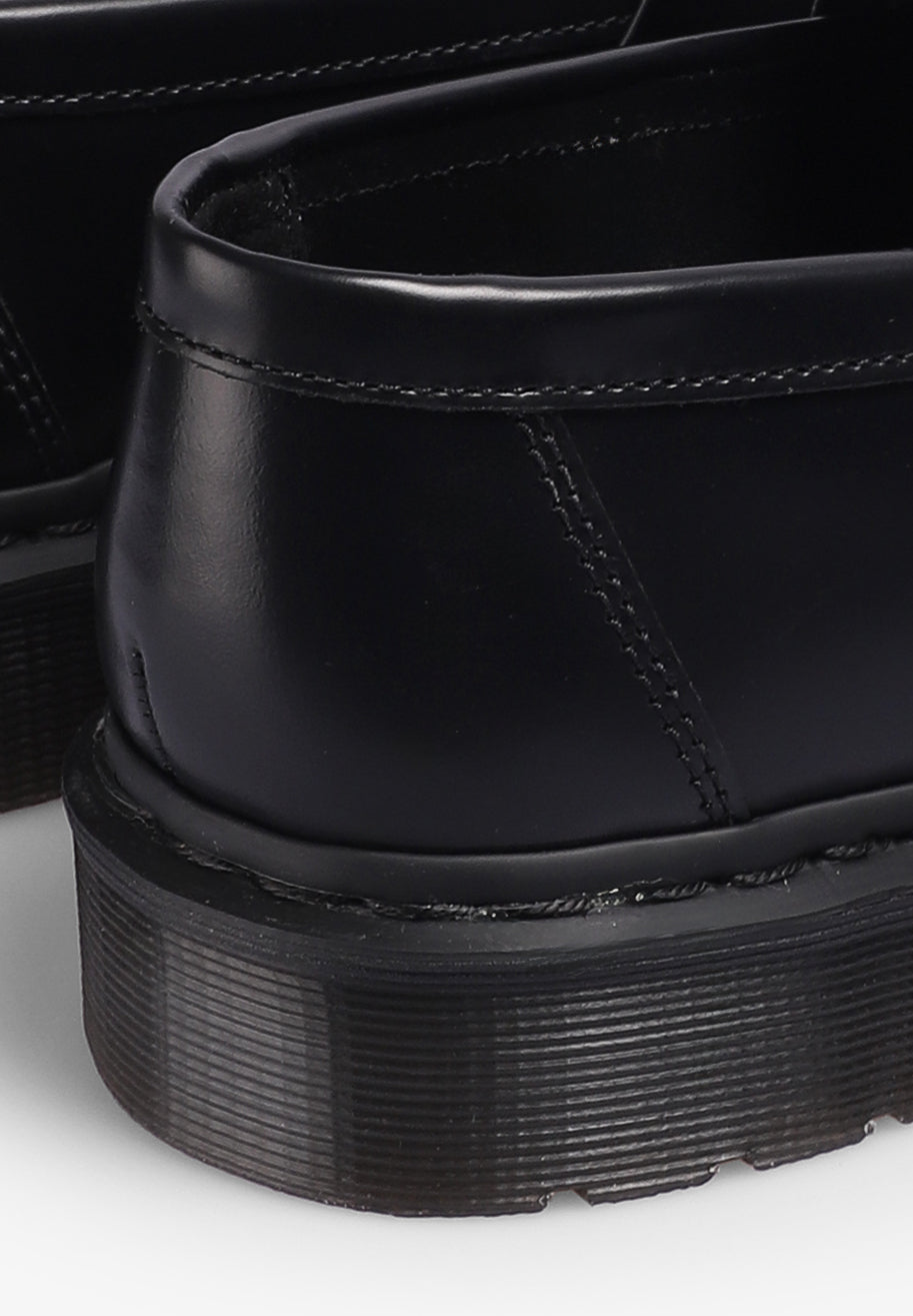 DR MARTENS | MOCASINES ADRIAN DE PIEL SMOOTH CON BRIDÓN Y FLECOS