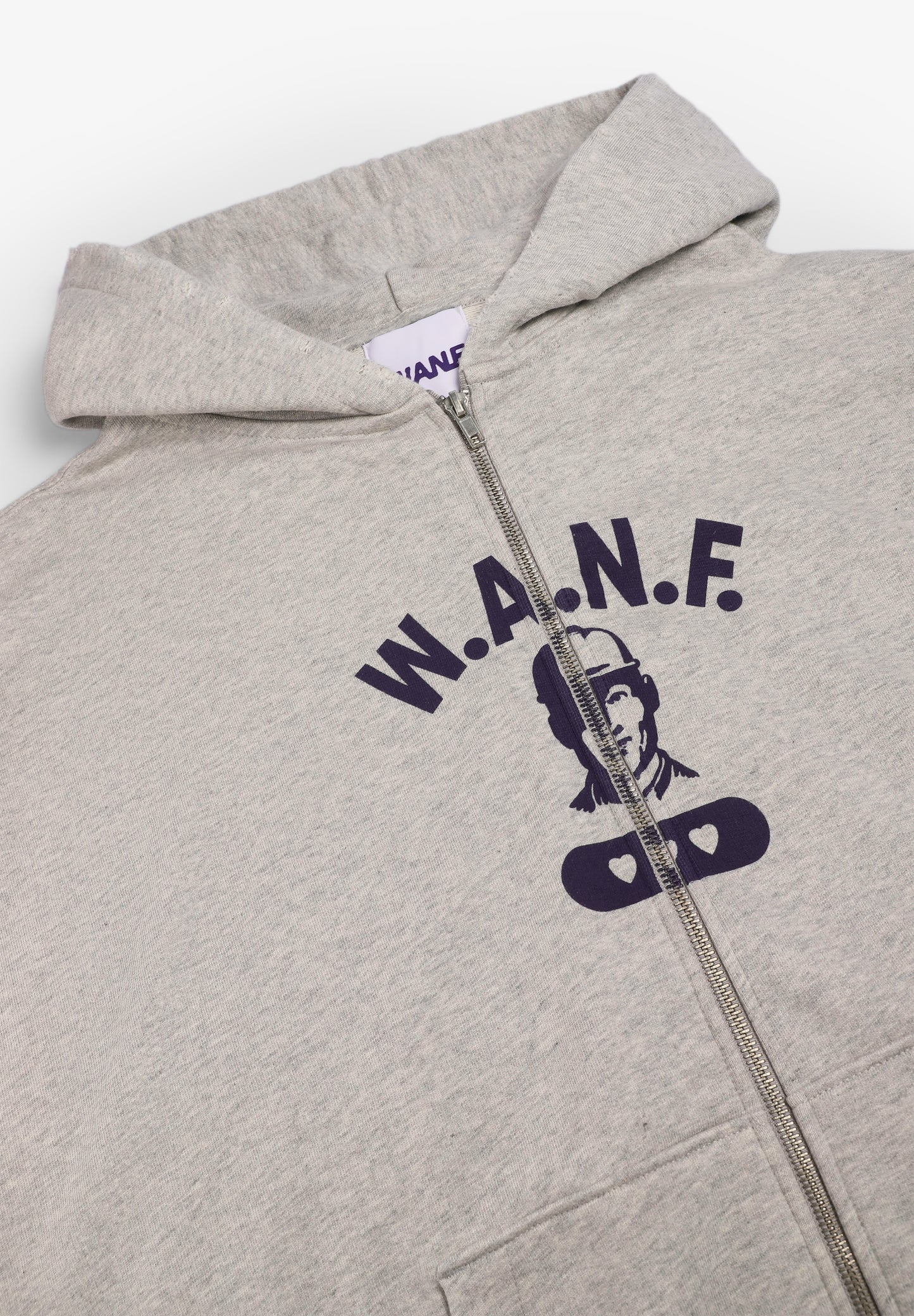 WE ARE NOT FRIENDS | SUDADERA BOXY COLLEGE