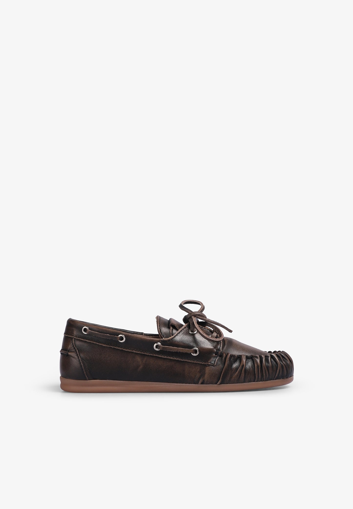 ALOHAS | MOCASINES DE CUERO CEPILLADO ROWAN