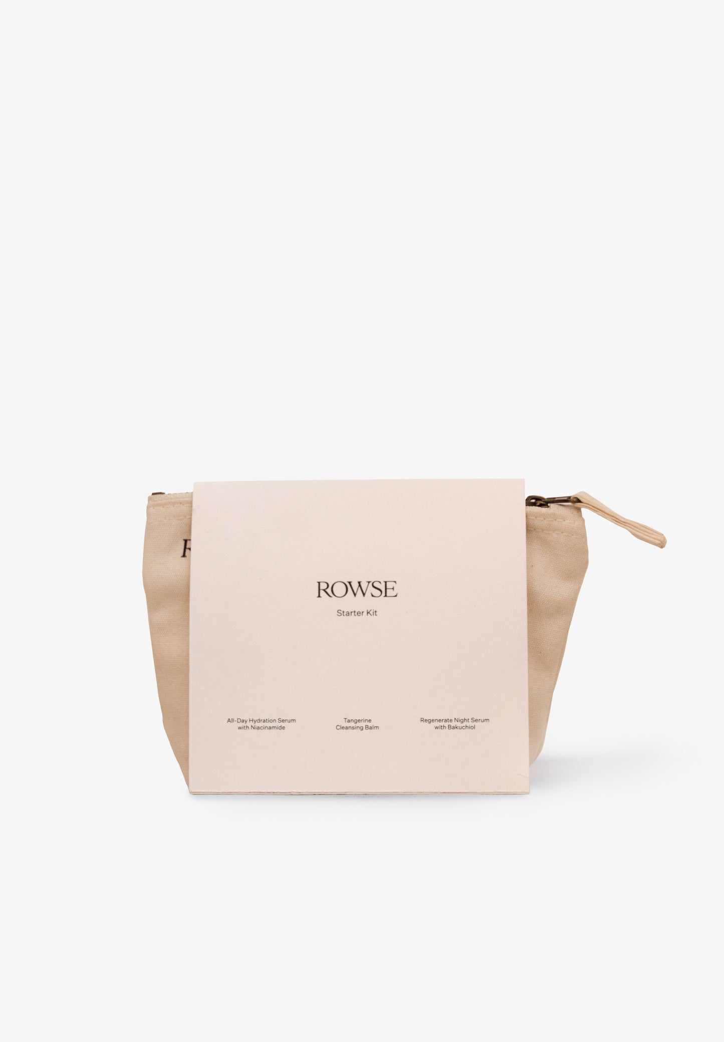 ROWSE | STARTER KIT (LIMPIADOR, HIDRATANTE Y SÉRUM ) 12ML