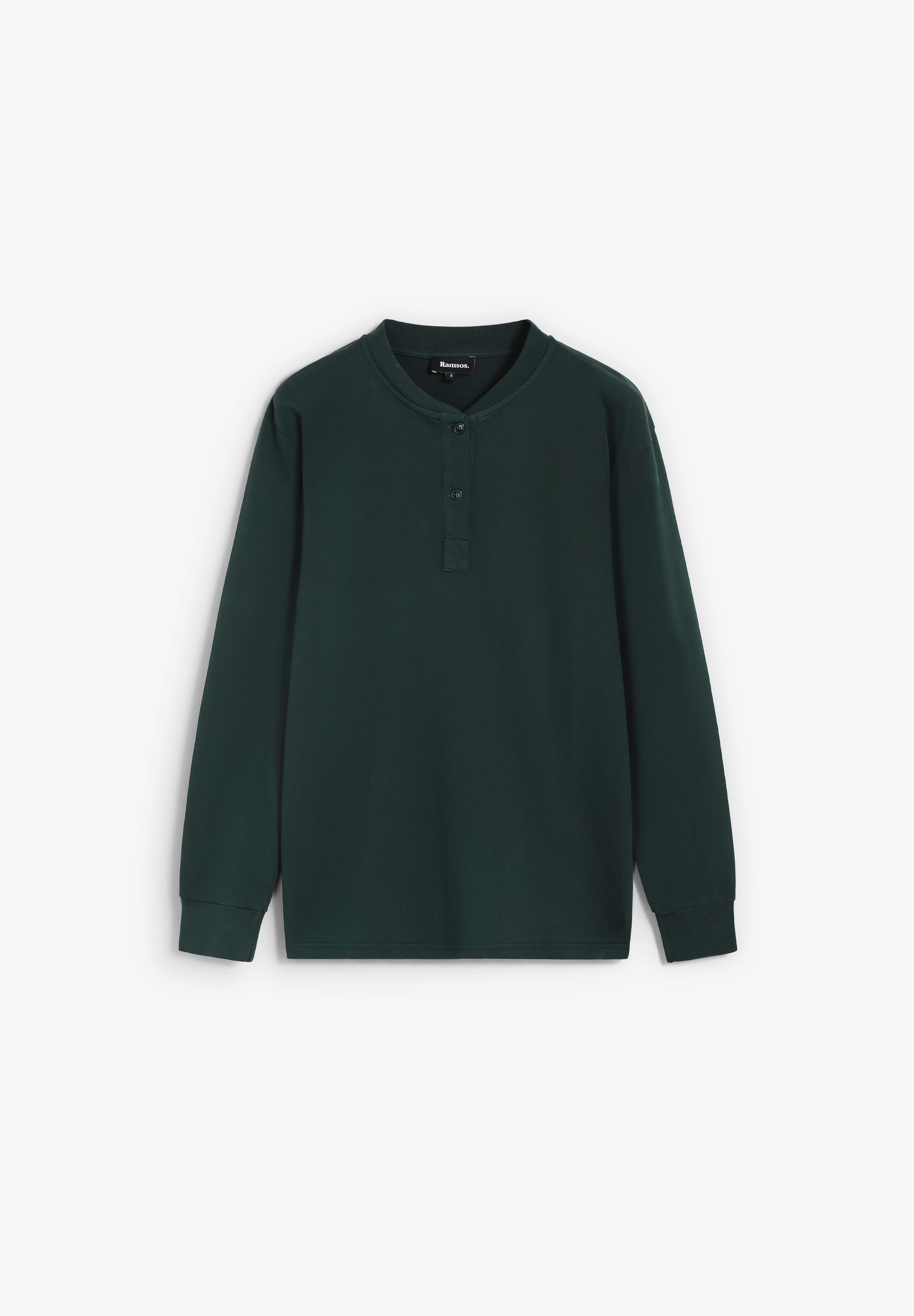 RAMSOS | CAMISETA VINTAGE BUTTON  HOMBRE