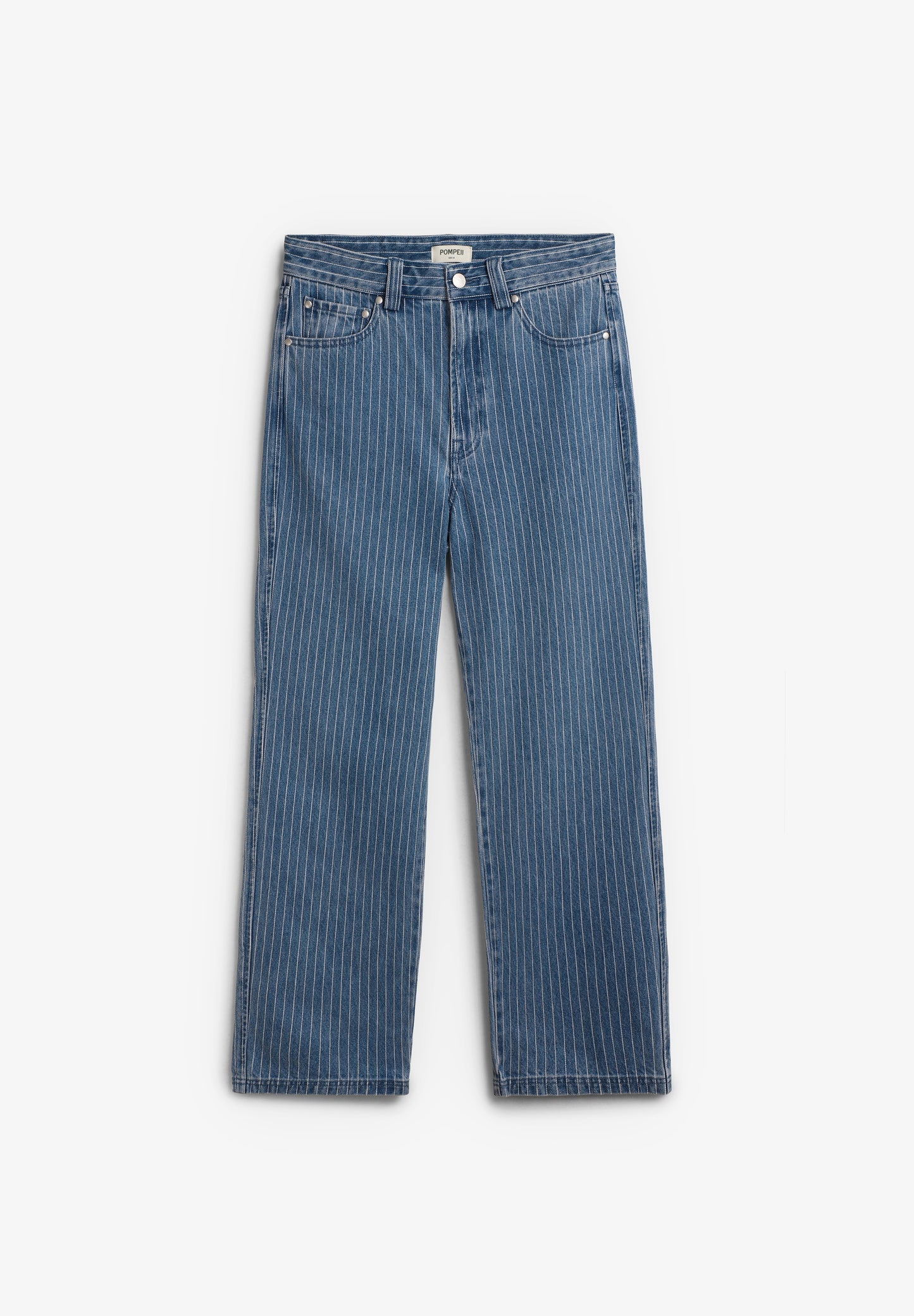 POMPEII | PINSTRIPE CLASSIC WASH DENIM