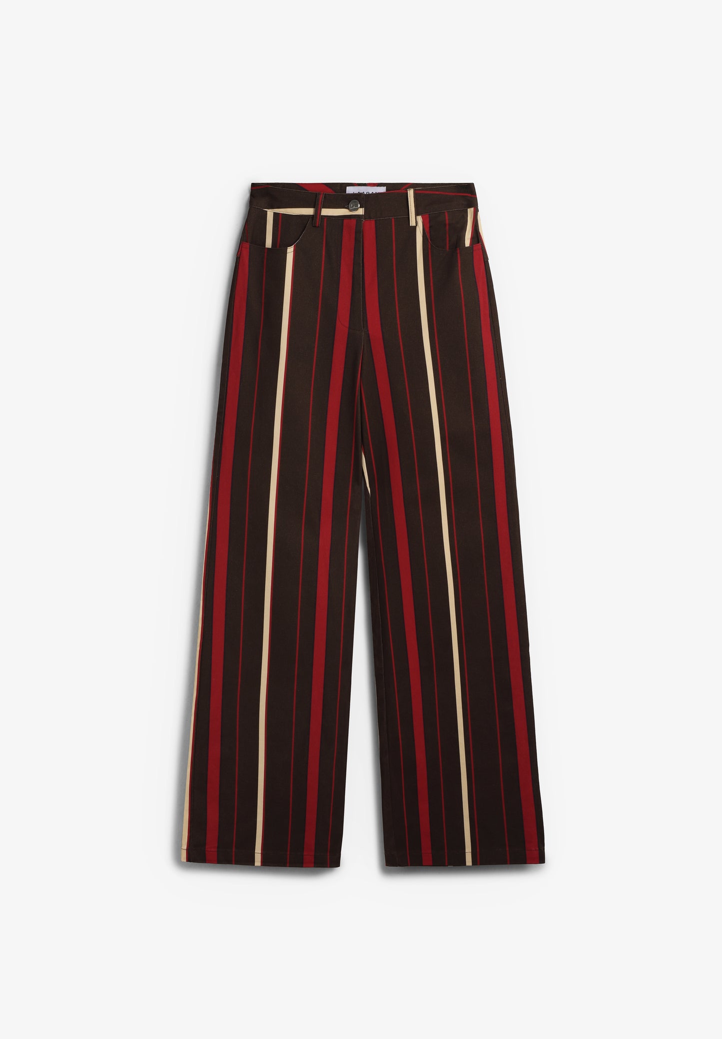 LAAGAM | LEROY STRIPED TWILL PANTS