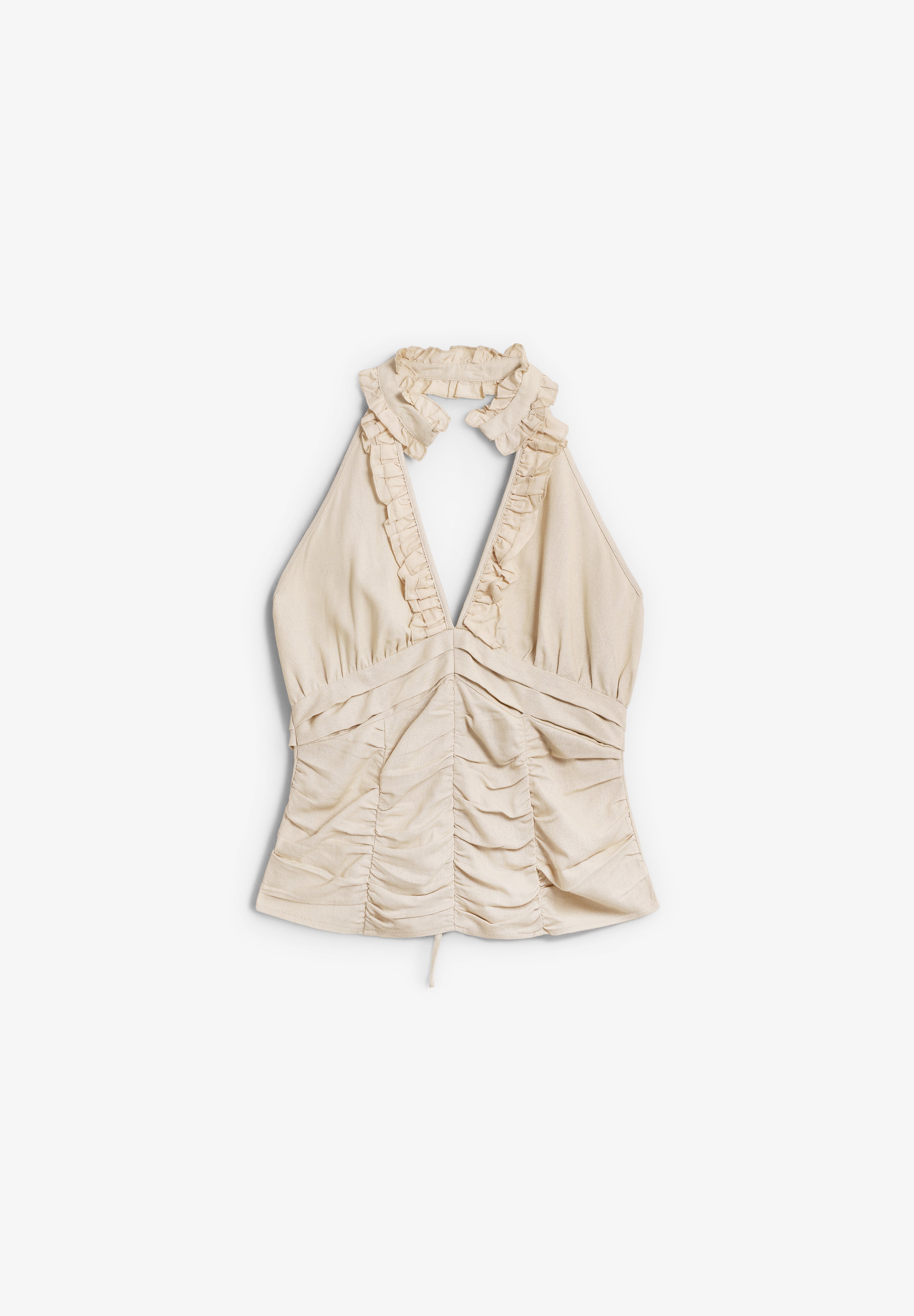 LAAGAM | TOP LINO DORA RUCHED