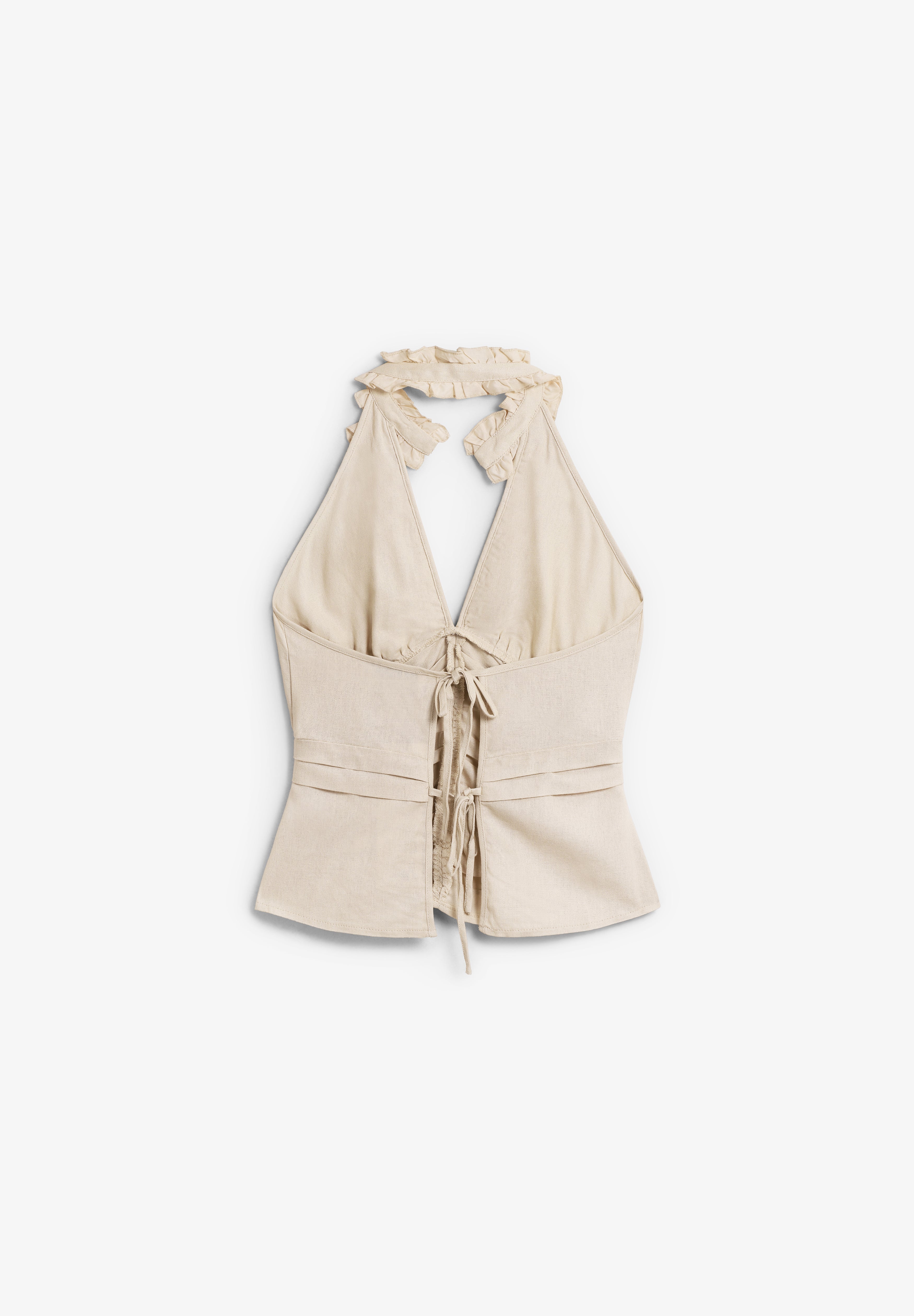 LAAGAM | TOP LINO DORA RUCHED