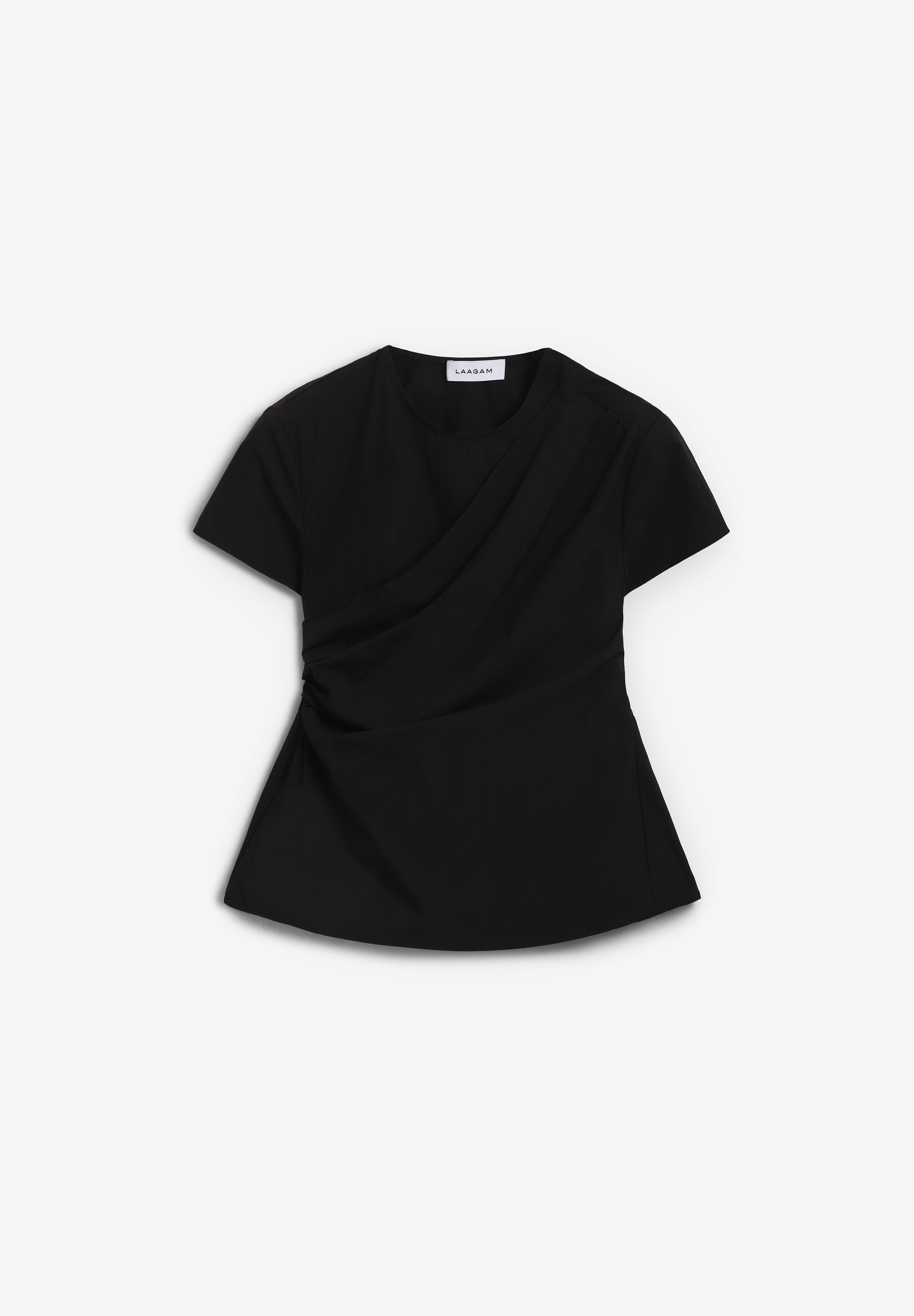 LAAGAM | BLUSA ASIMÉTRICA RAVEN
