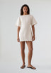 LAAGAM | VESTIDO CORTO ROSETTE