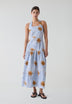 LAAGAM | VESTIDO MIDI CAELI BLUE