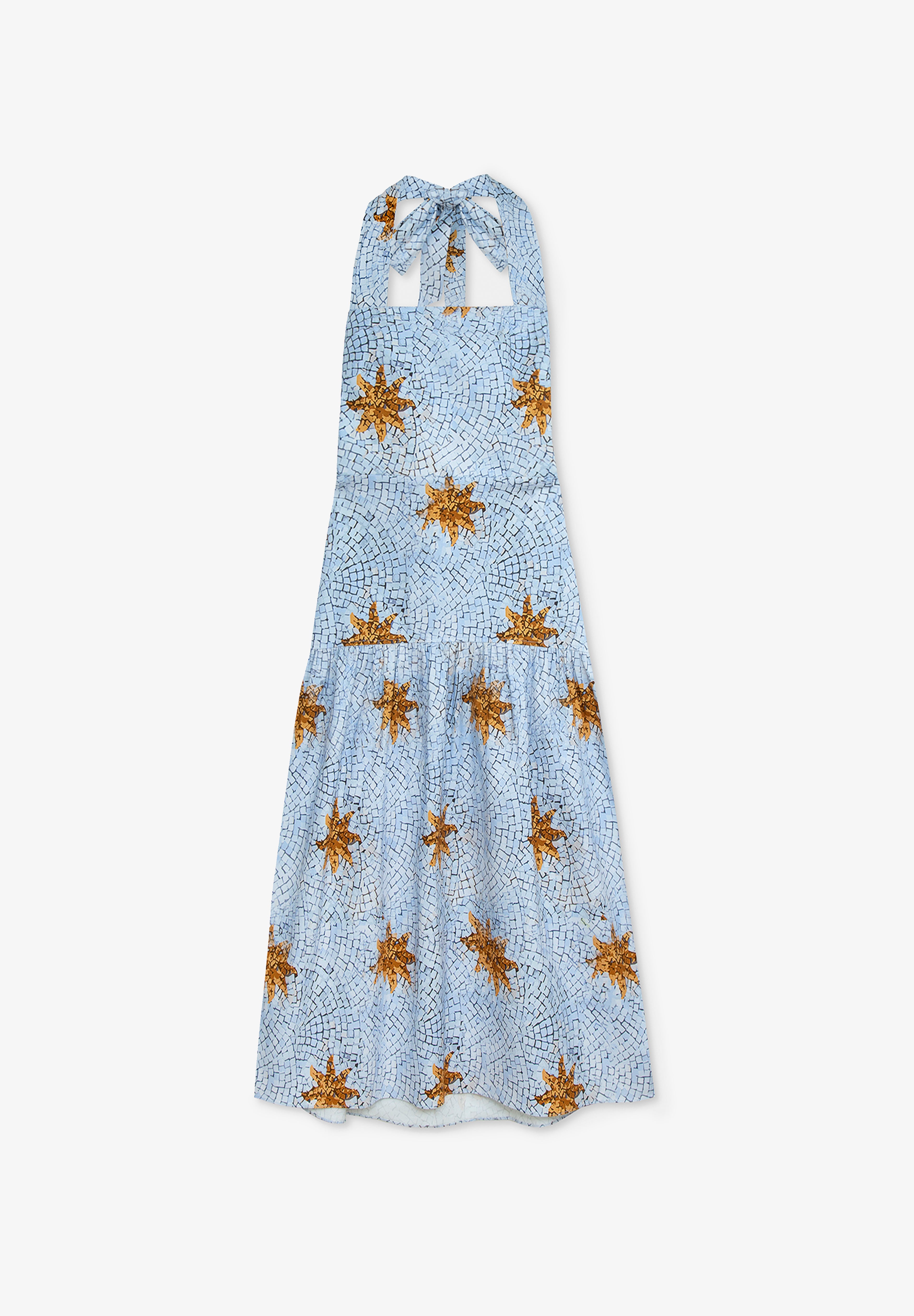 LAAGAM | VESTIDO MIDI CAELI BLUE