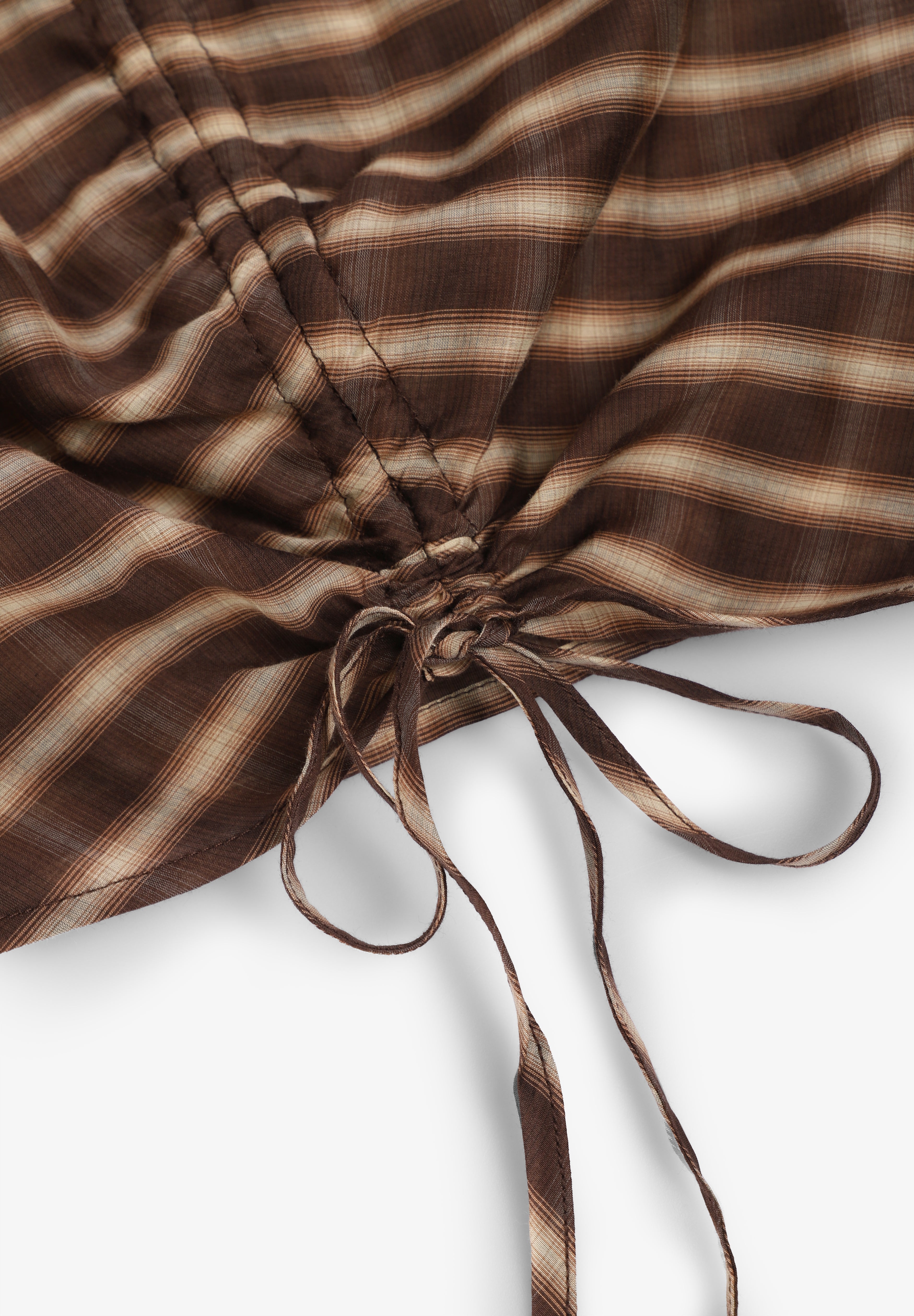 THE TINY BIG SISTER | BLUSA CHECK V-NECK - Scalpers