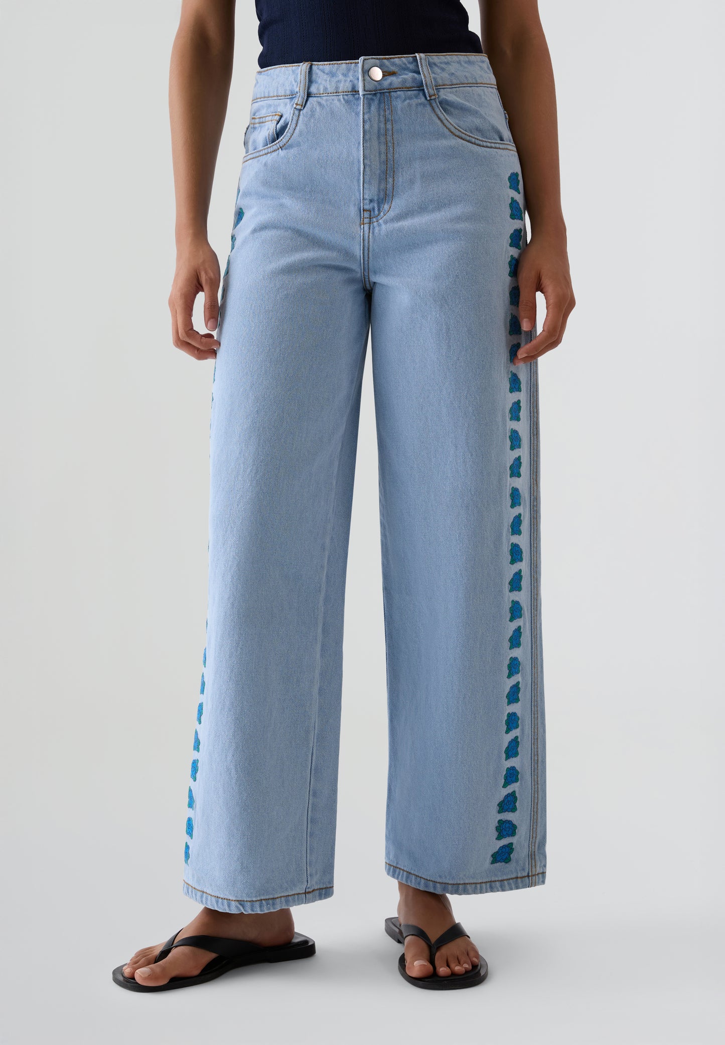 THE TINY BIG SISTER | PANTALÓN DENIM BERTA ROSES