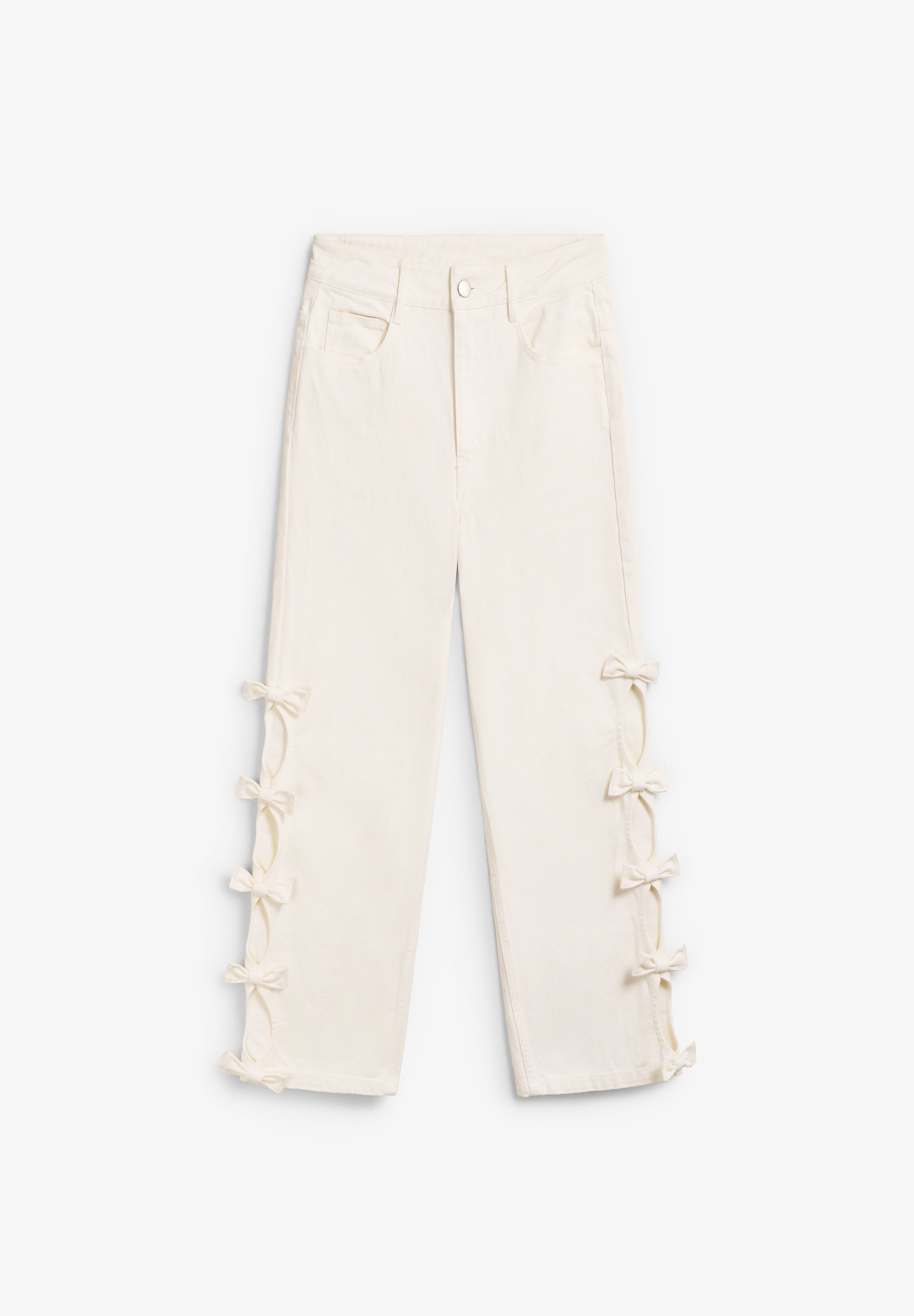 THE TINY BIG SISTER | PANTALÓN DENIM BOWS MARU