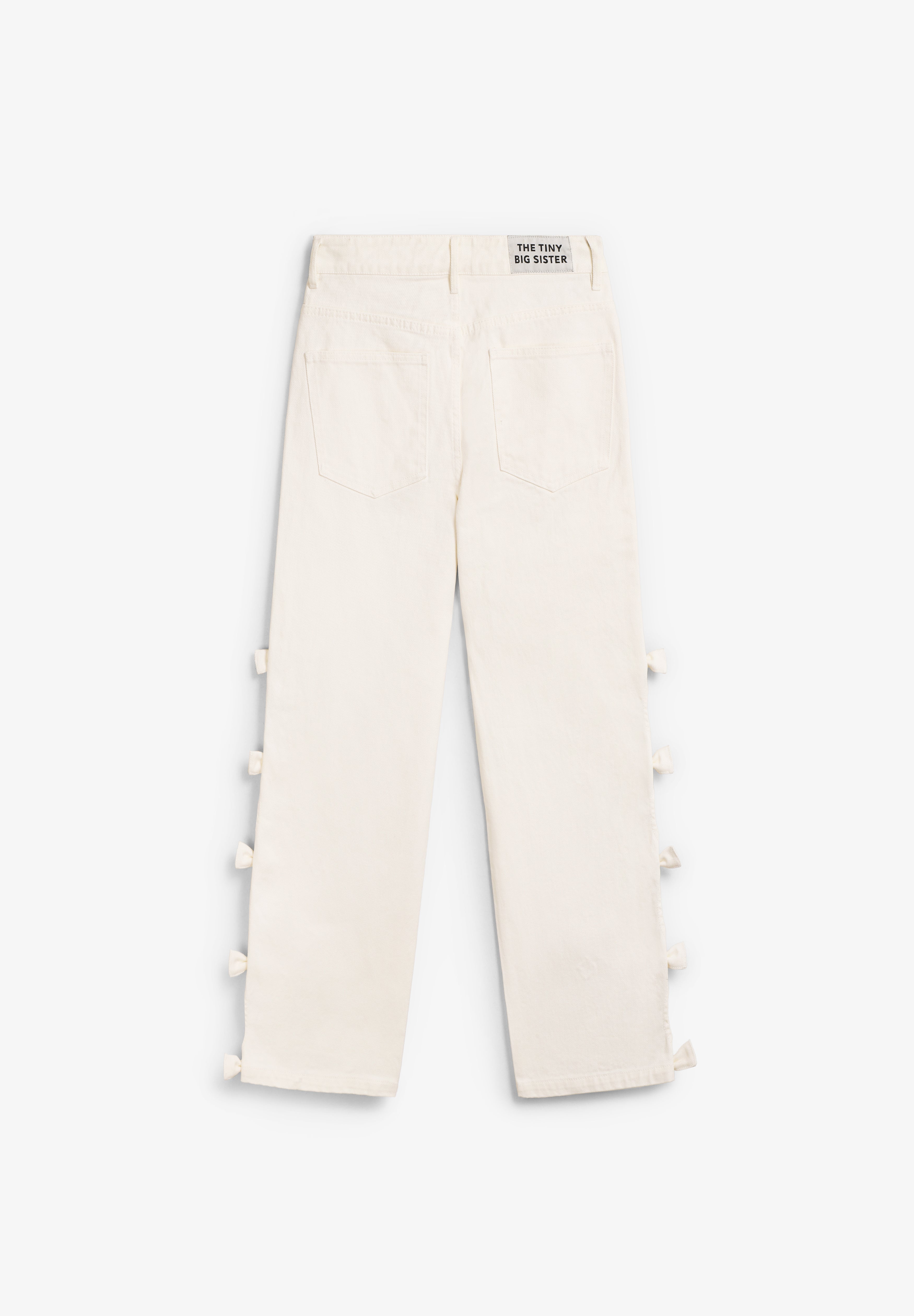 THE TINY BIG SISTER | PANTALÓN DENIM BOWS MARU