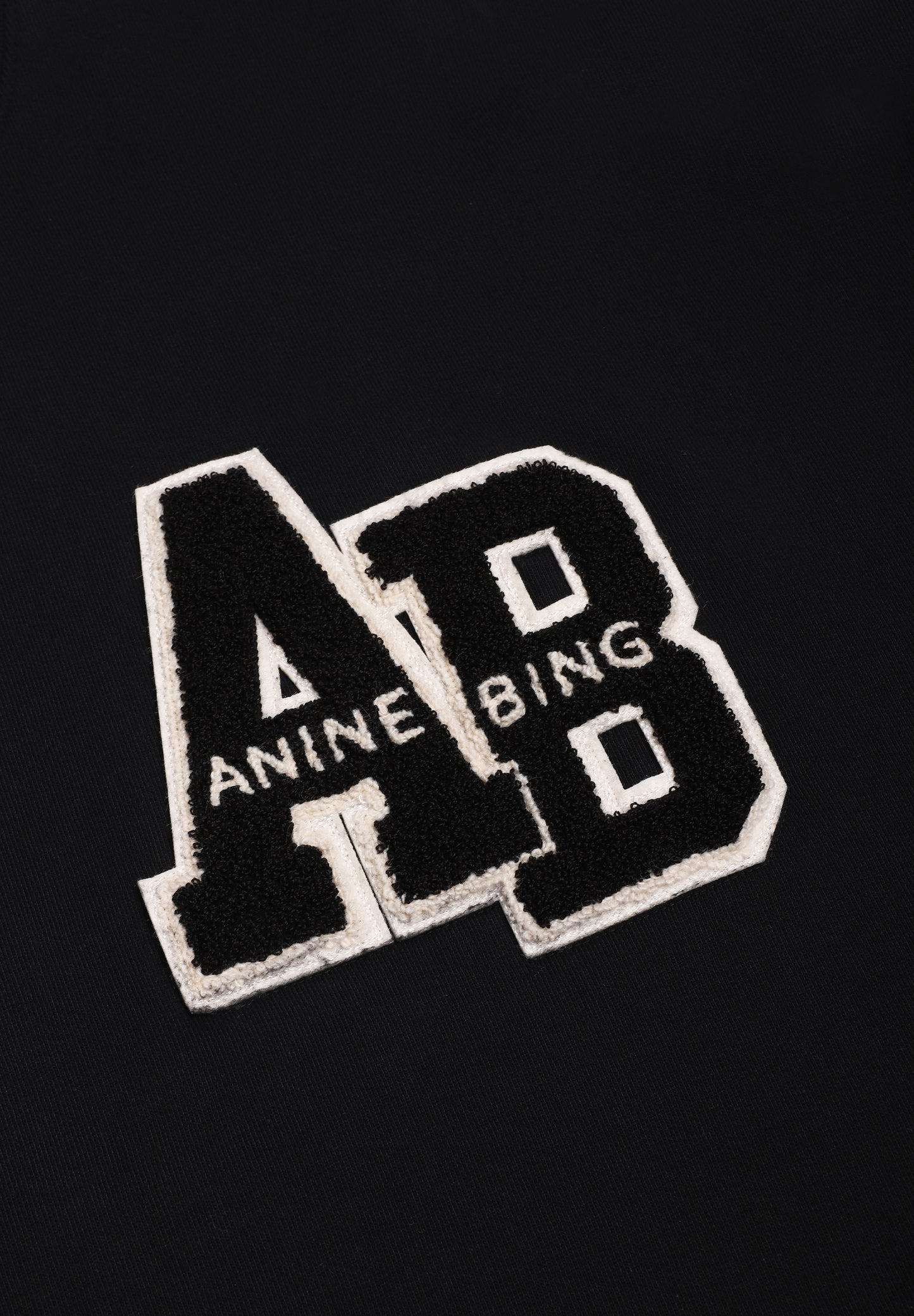 ANINE BING | SUDADERA MILES OVERSIZED LETTERMAN