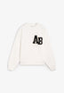 ANINE BING | SUDADERA MILES OVERSIZED LETTERMAN