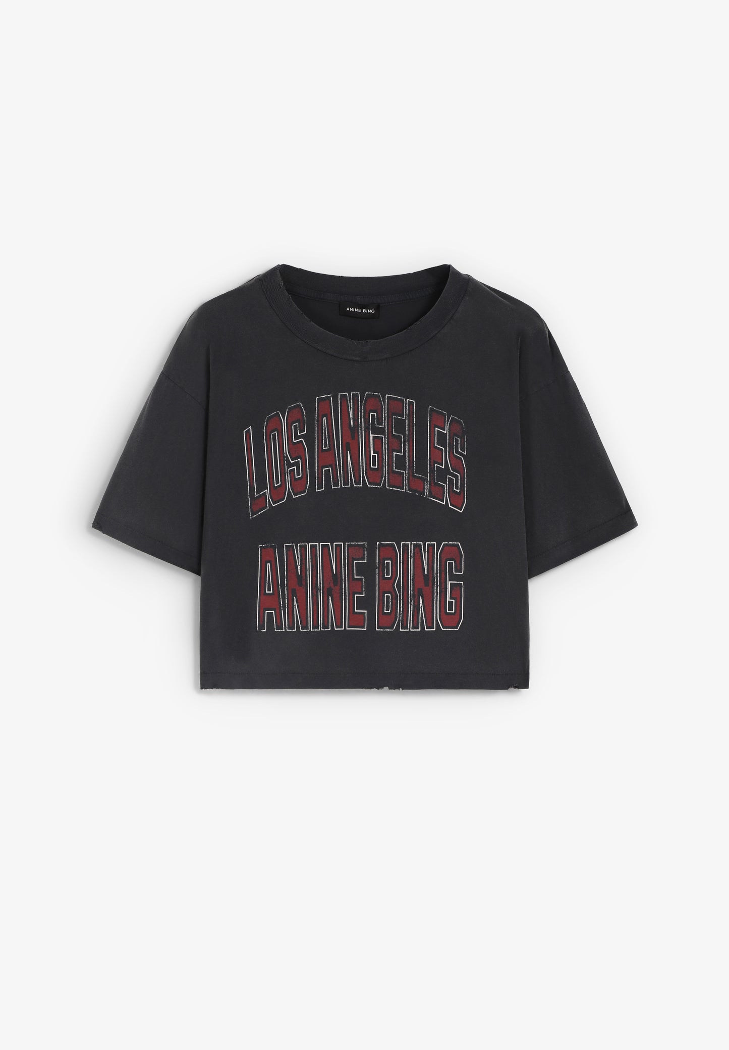 ANINE BING | CAMISETA CROPPED JOHNNY