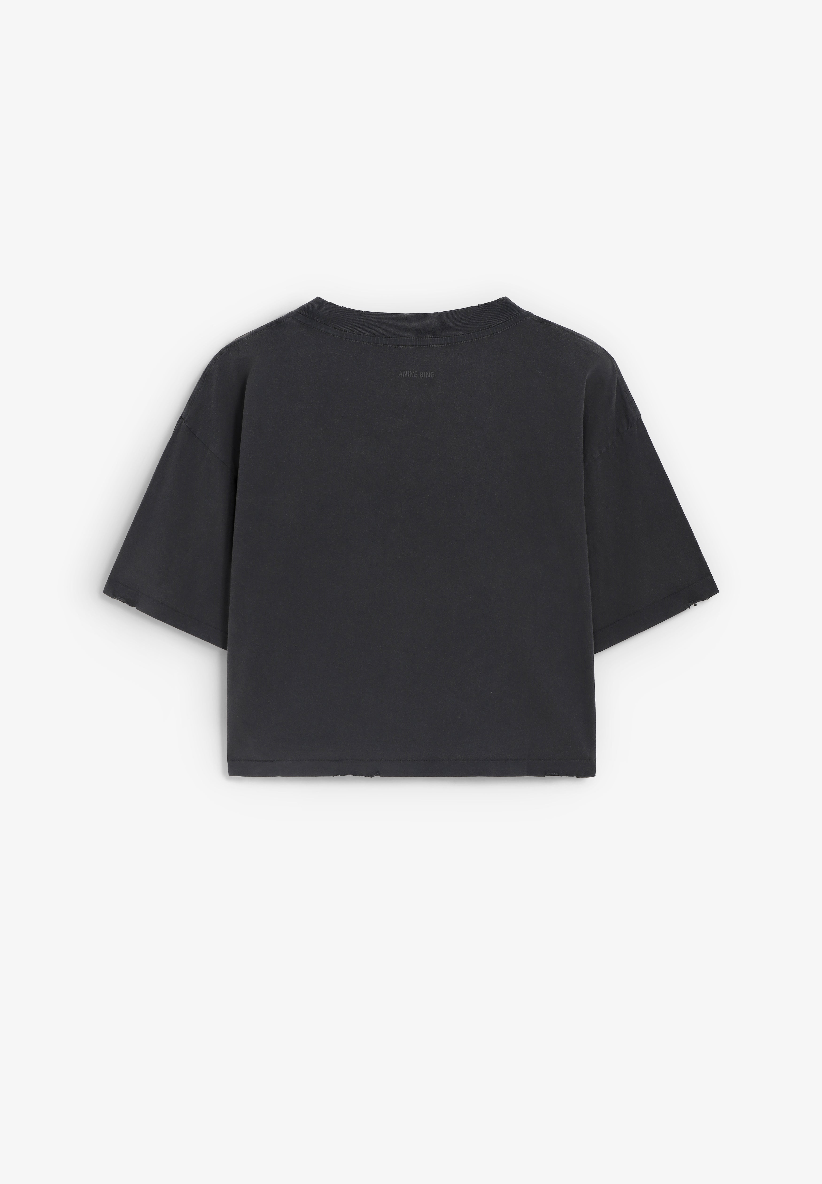 ANINE BING | CAMISETA CROPPED JOHNNY - Scalpers