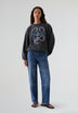 ANINE BING | SUDADERA HARVEY CREW SNAKE