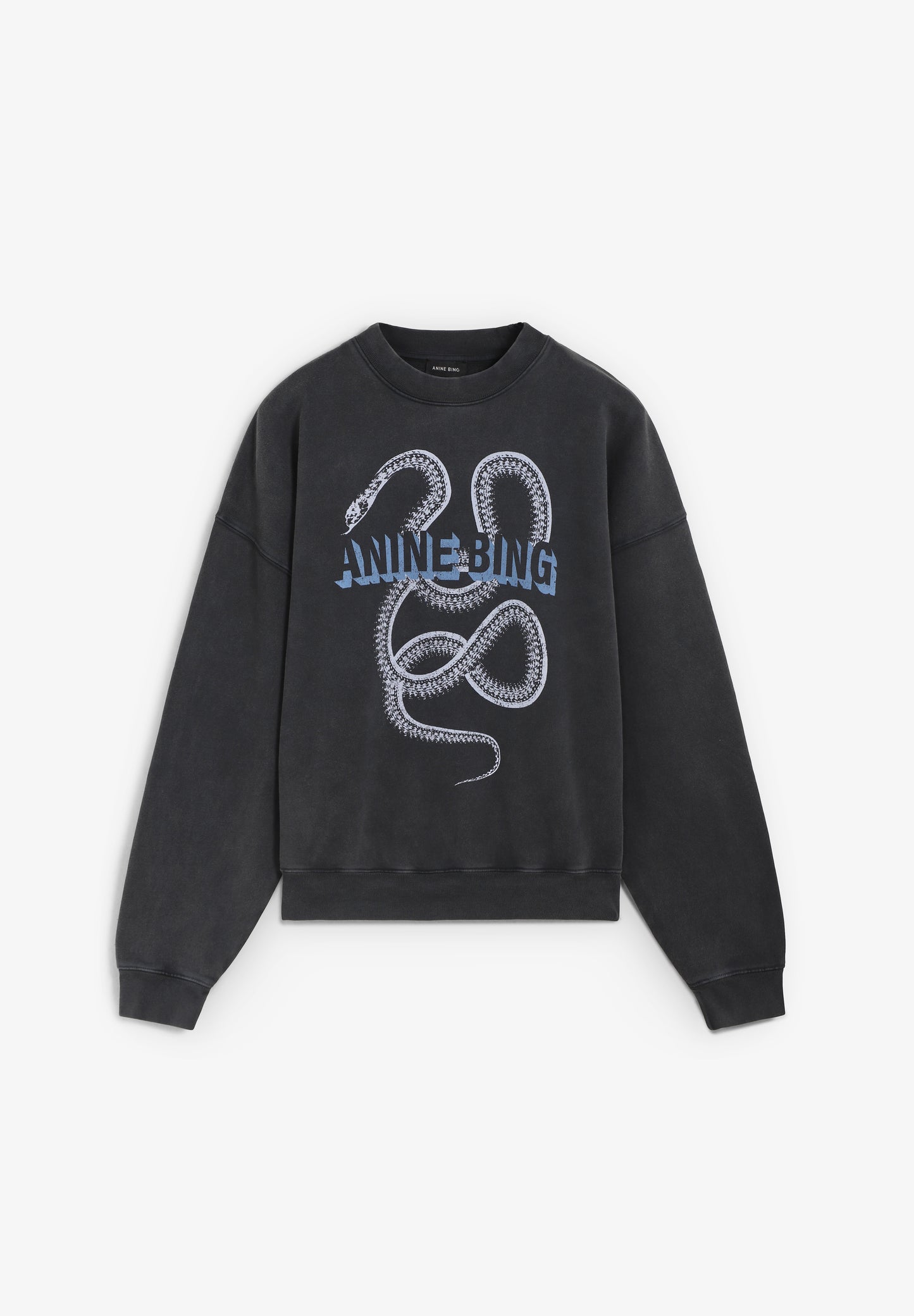 ANINE BING | SUDADERA HARVEY CREW SNAKE