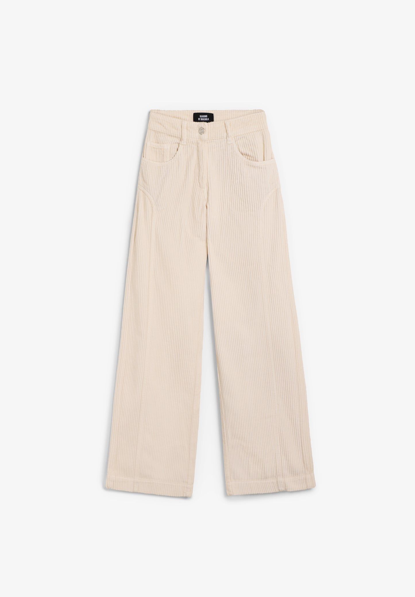 SEASONS BY MACABLA | PANTALÓN RECTO PANA CRUDO