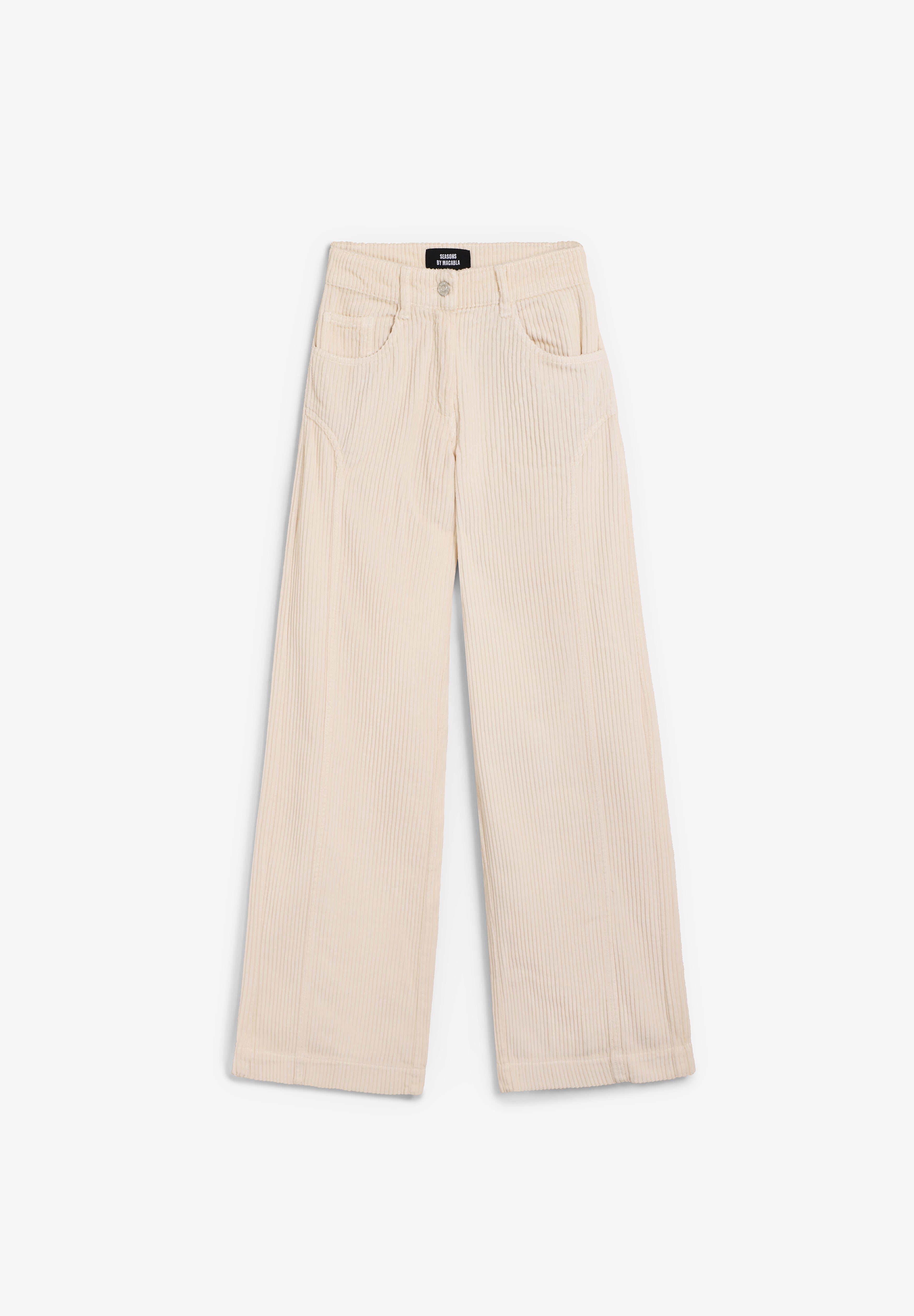 SEASONS BY MACABLA | PANTALÓN RECTO PANA CRUDO