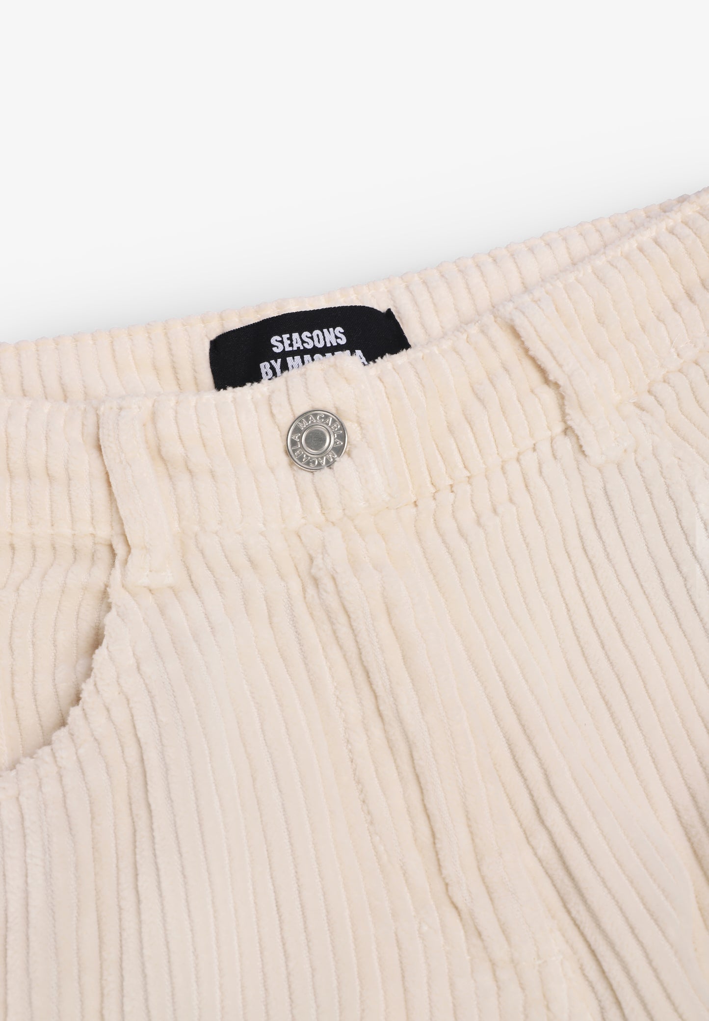 SEASONS BY MACABLA | PANTALÓN RECTO PANA CRUDO