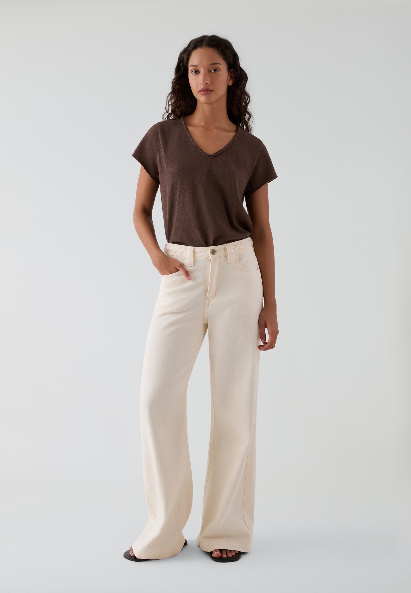 GRACE & MILA  | PANTALON DENIM JADEN