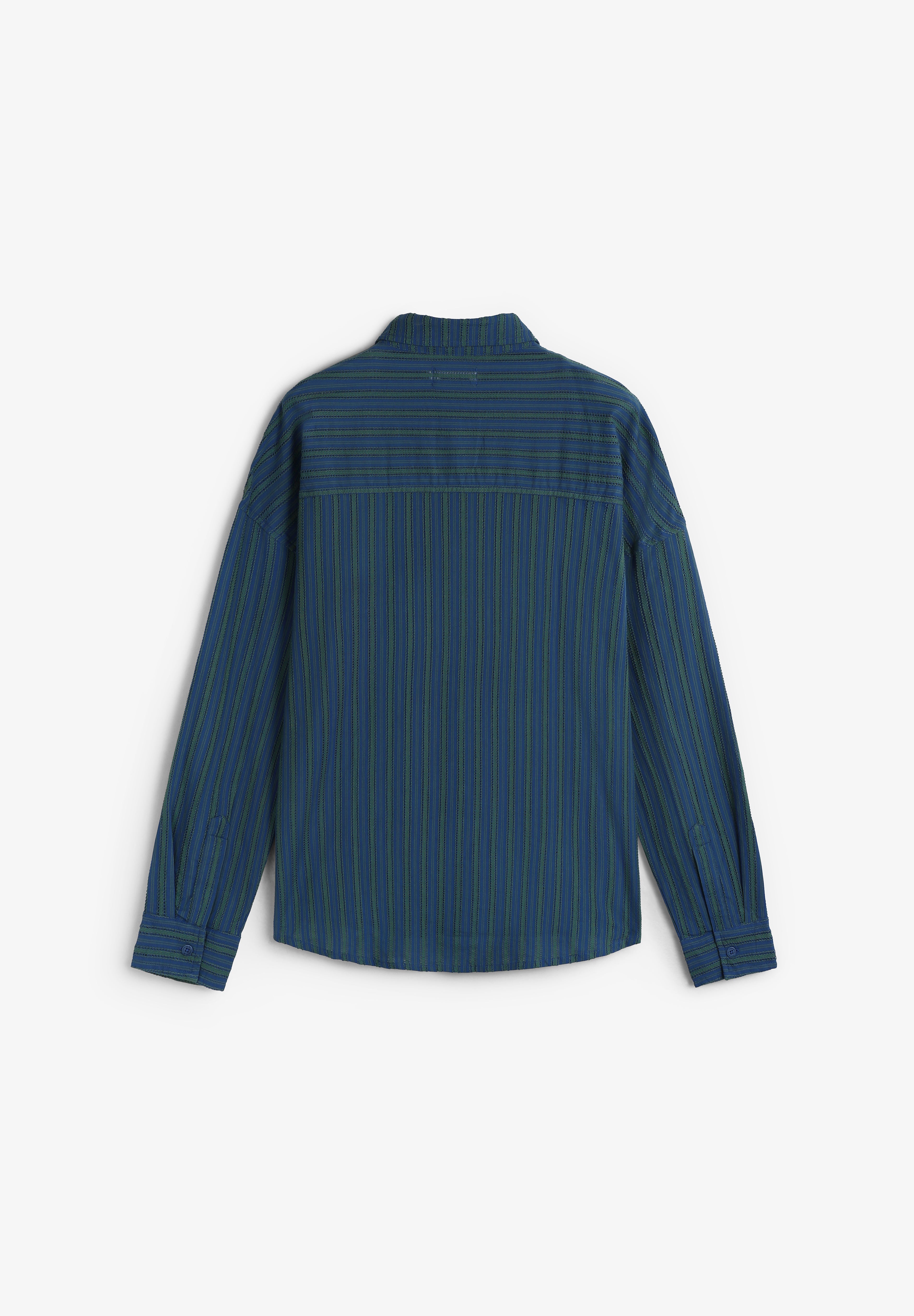 THINKING MU | CAMISA WINDSOR STRIPES HARU HOMBRE