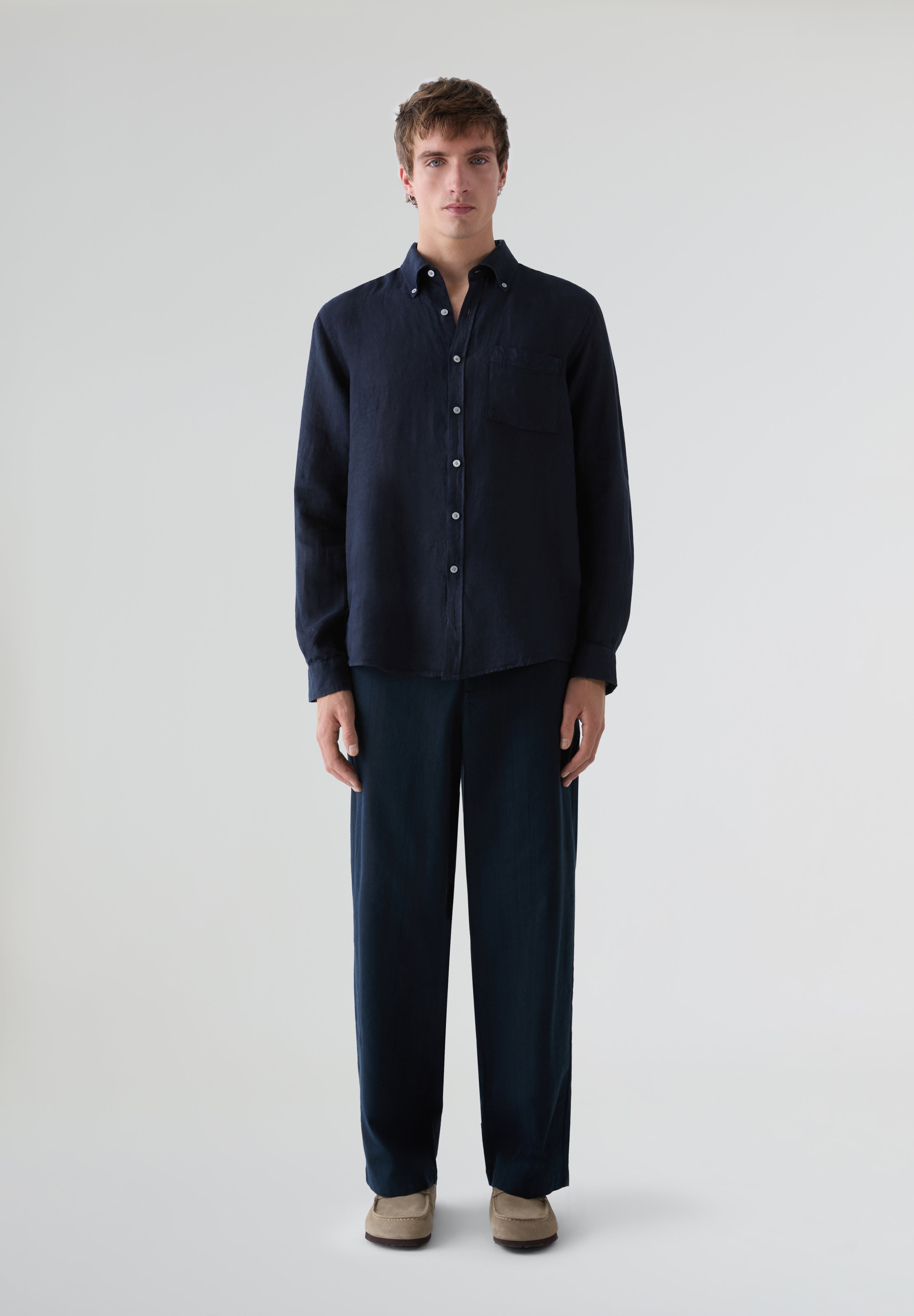 THINKING MU | PANTALÓN DAPPLED STRIPES MARC HOMBRE