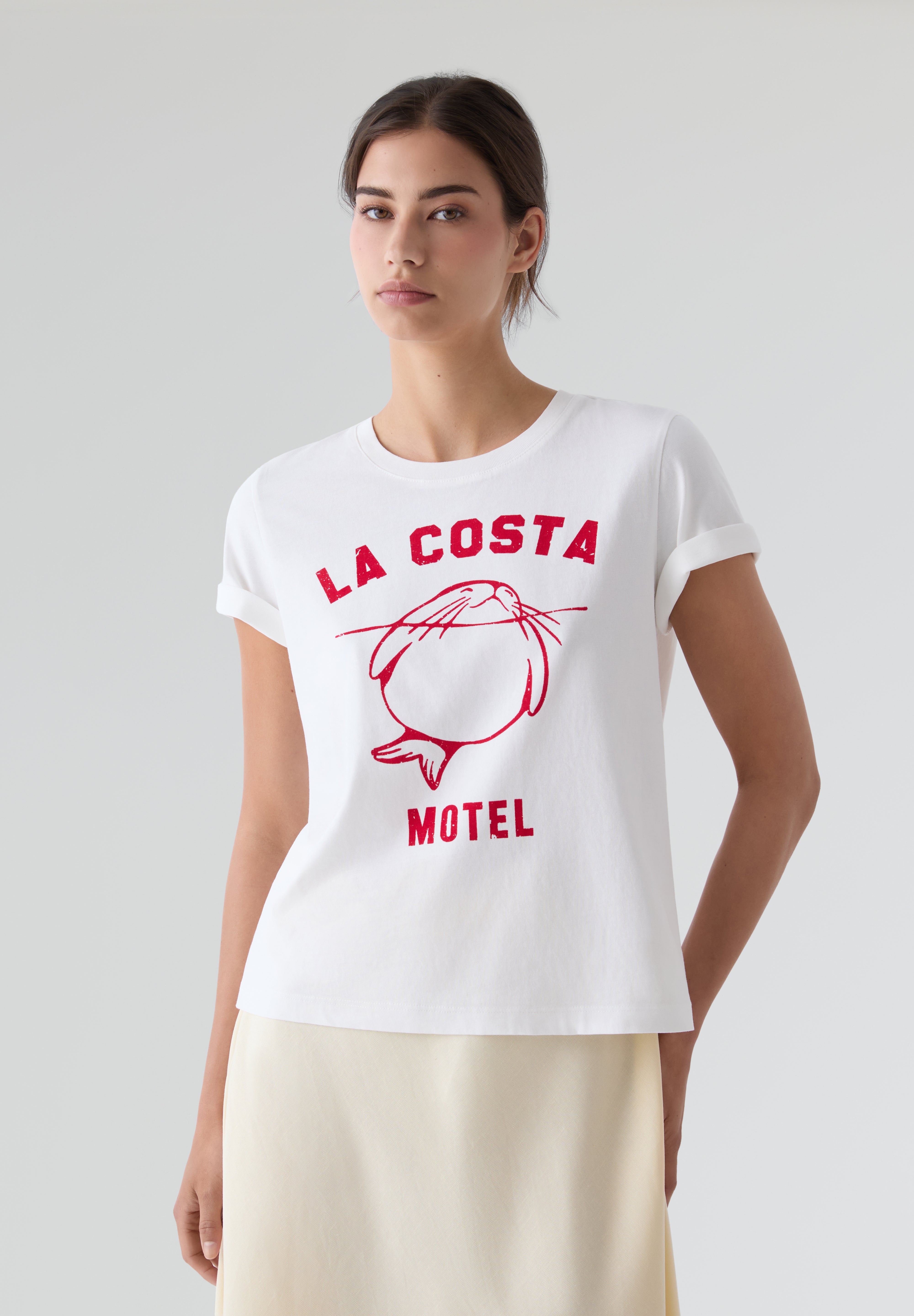 THINKING MU | CAMISETA ANIMAL MOTEL IDA MUJER