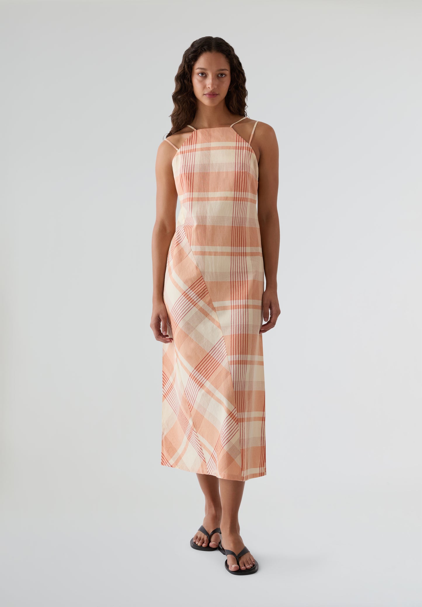 THINKING MU | VESTIDO OSIS CHECKS HELIA MUJER