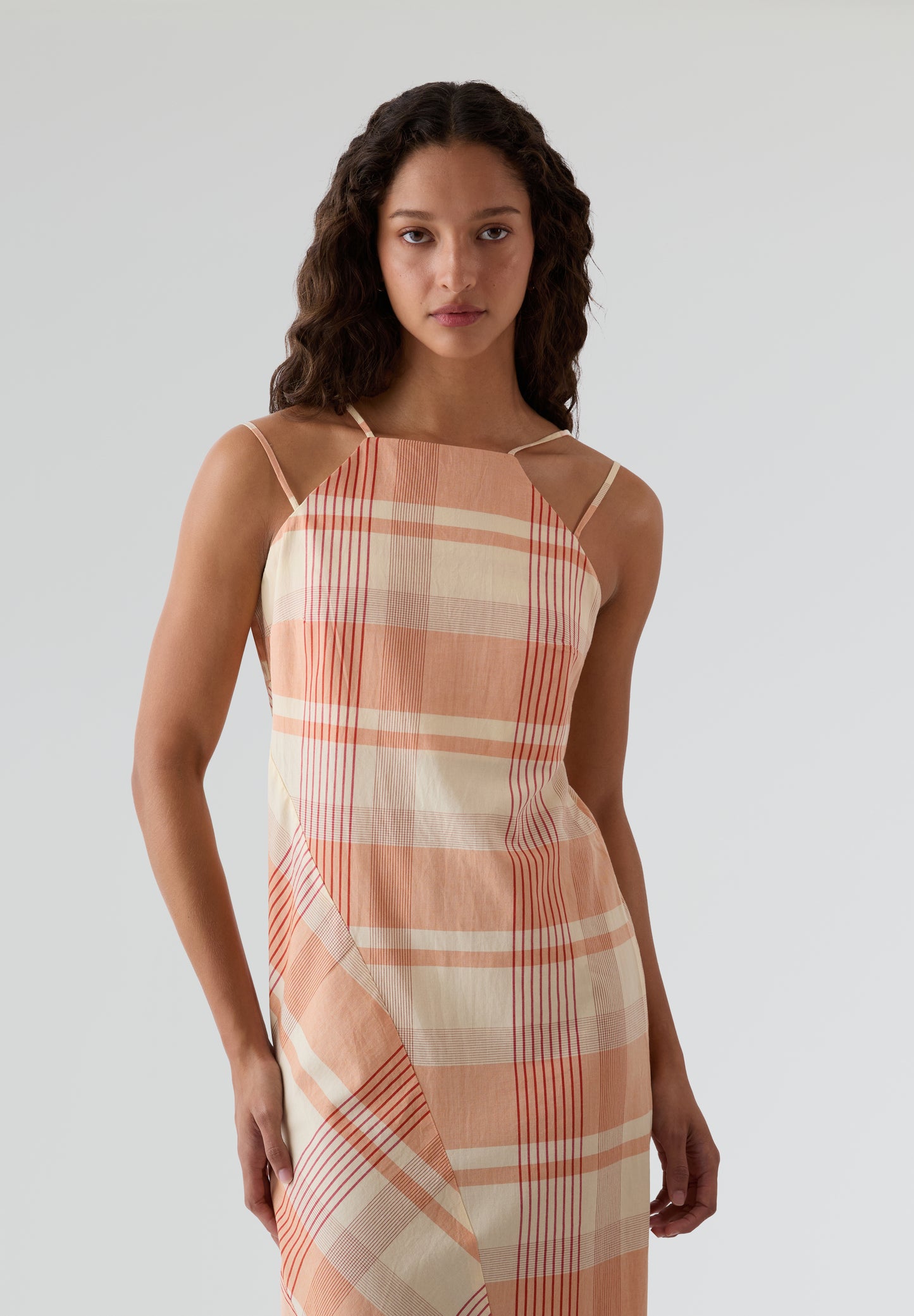 THINKING MU | VESTIDO OSIS CHECKS HELIA MUJER