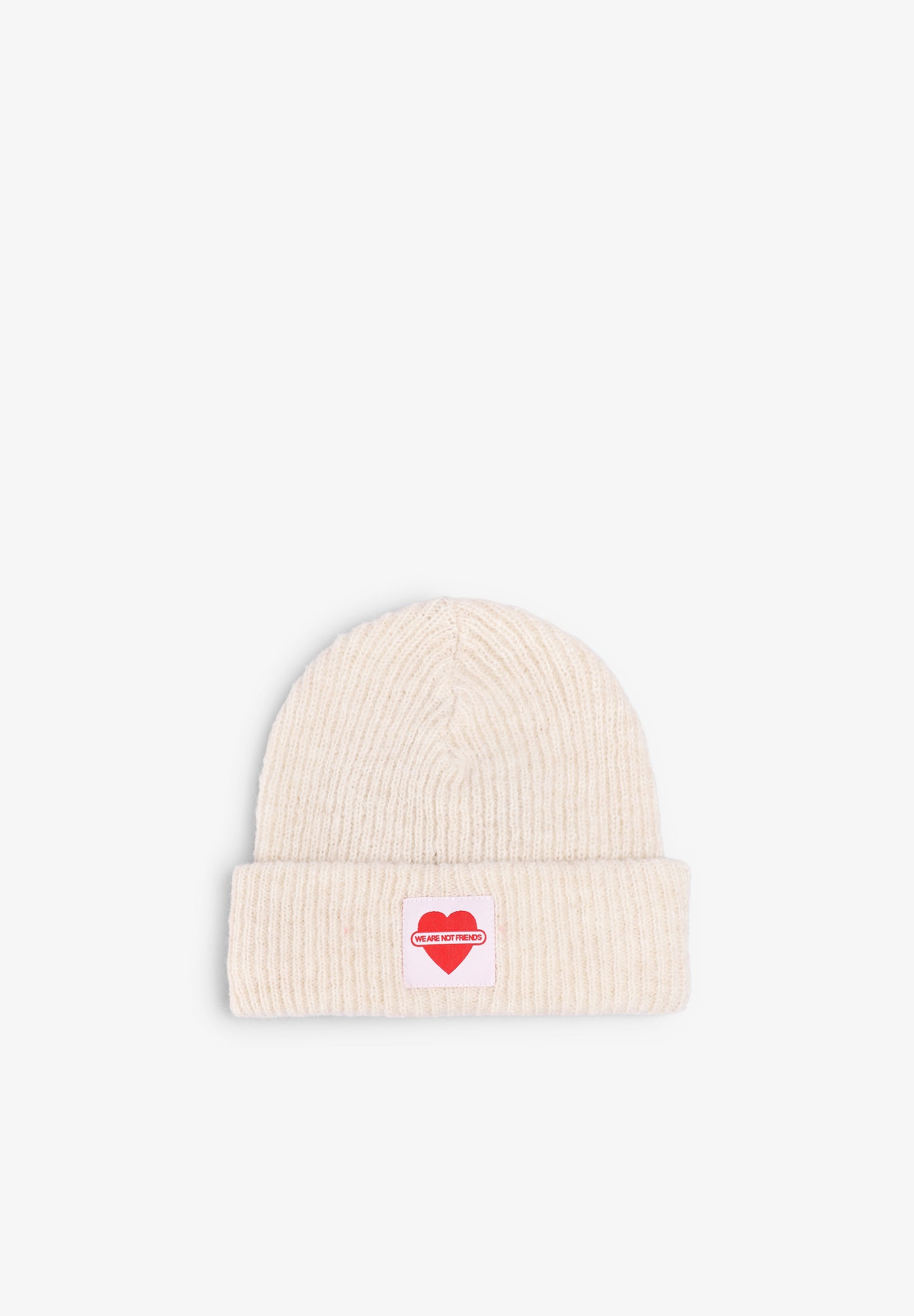 WE ARE NOT FRIENDS | GORRO UNION CREAM