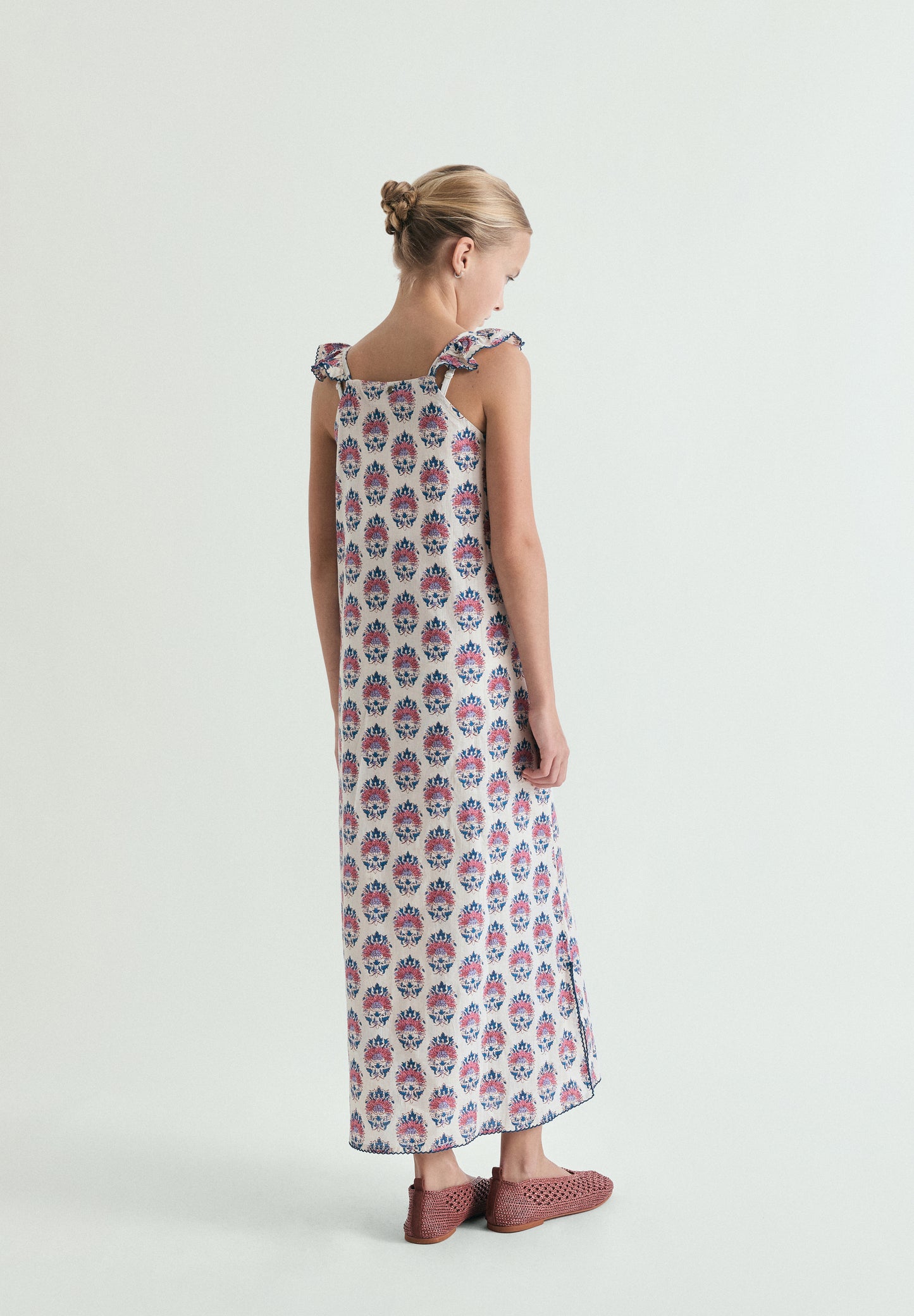 VESTIDO MIDI ESTAMPADO