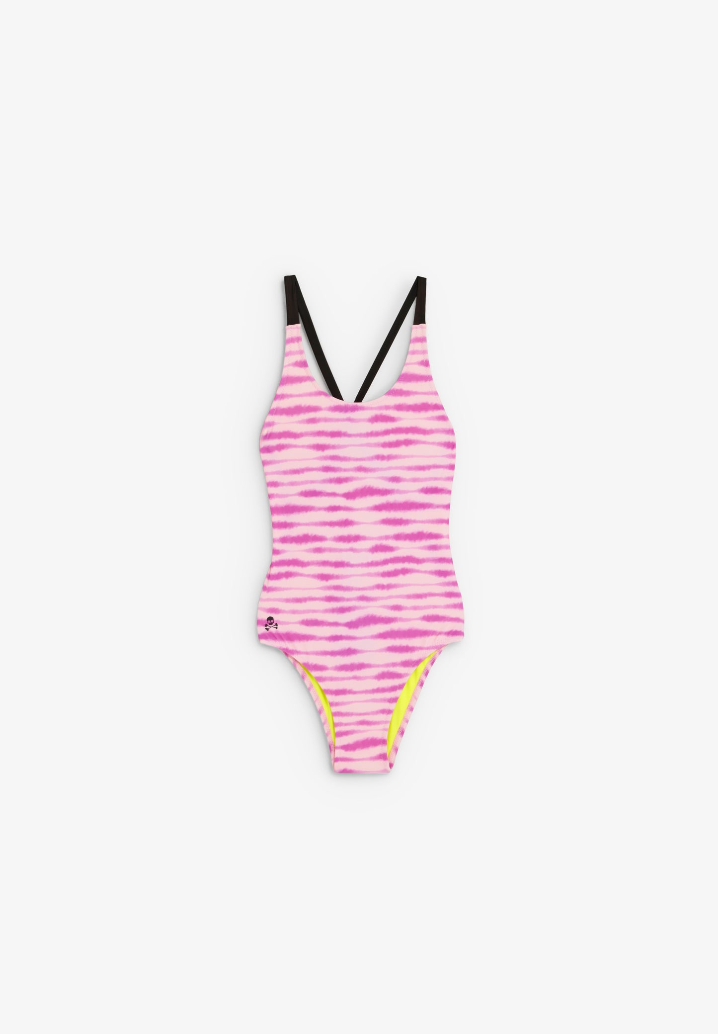 BAÑADOR ESTAMPADO BICOLOR