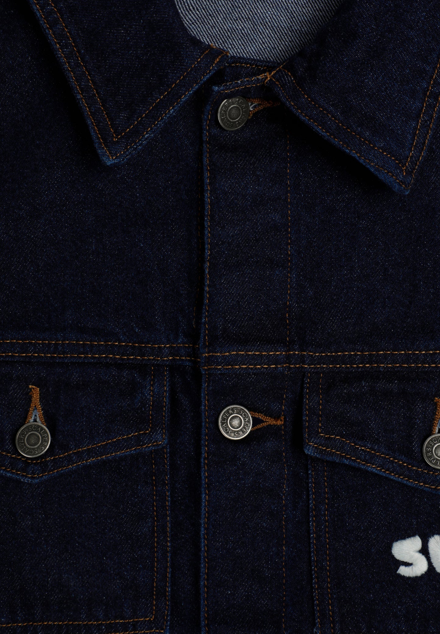 CAZADORA DENIM SCALPERS X SPORTING CP