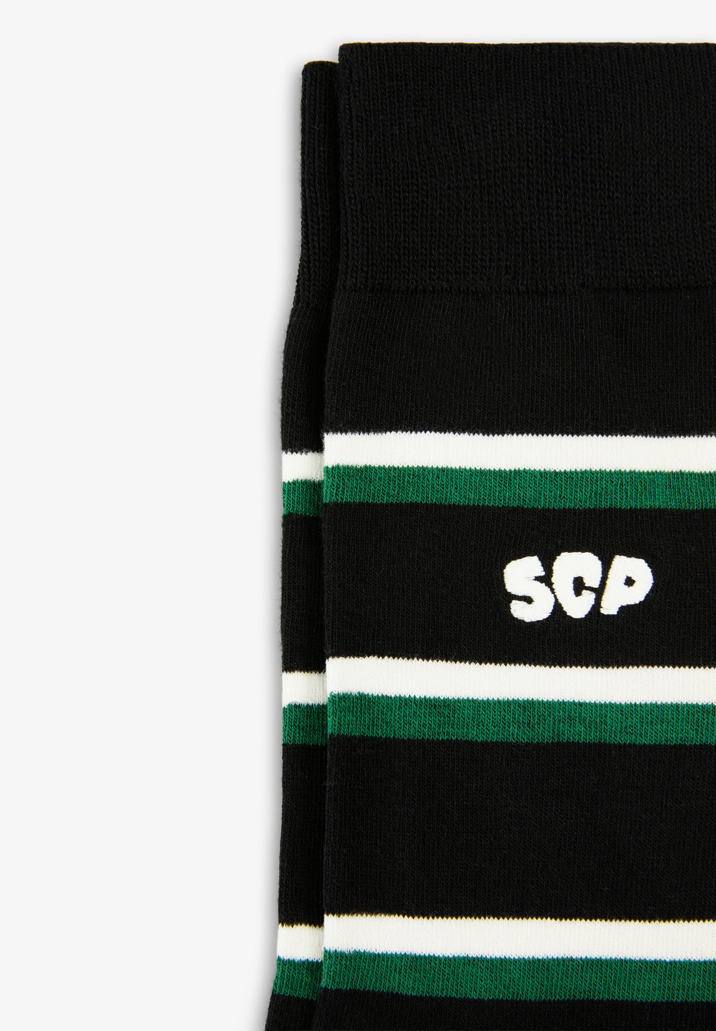 CALCETINES RAYAS CONTRASTE SCALPERS X SPORTING CP