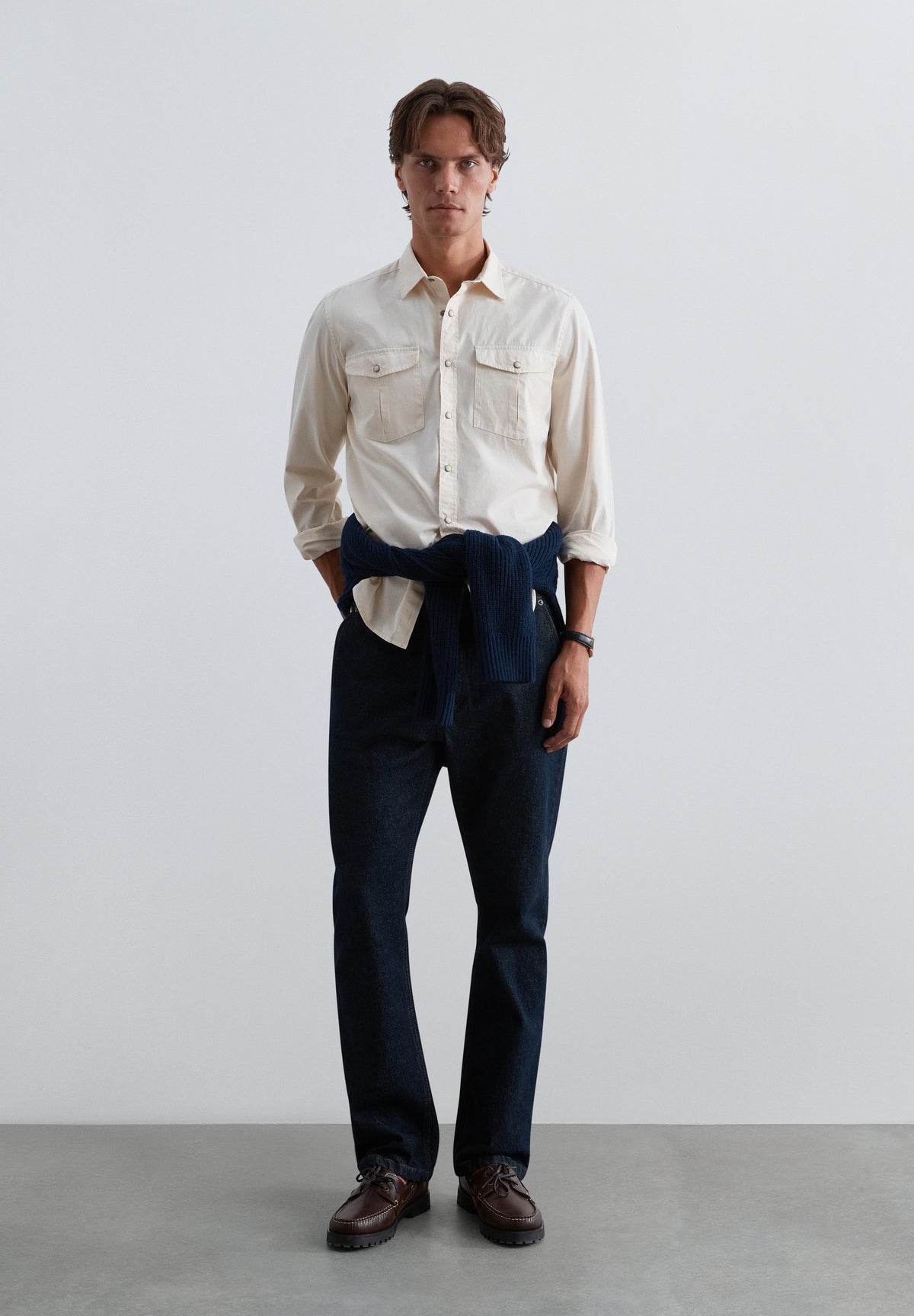 CAMISA BOLSILLOS CON BOTONES