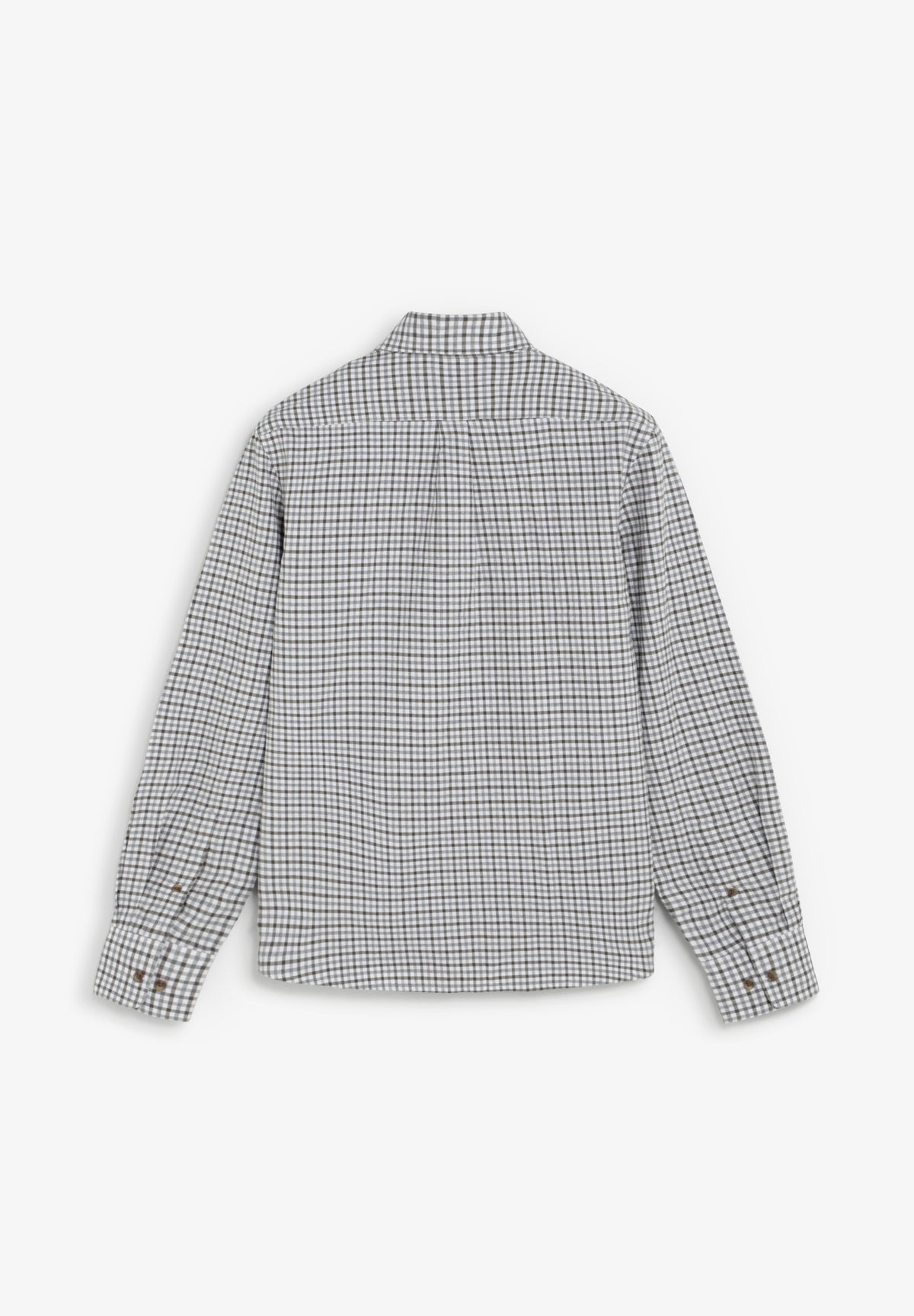CAMISA CUADROS CUELLO BOTONES