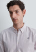 CAMISA OXFORD DE RAYAS