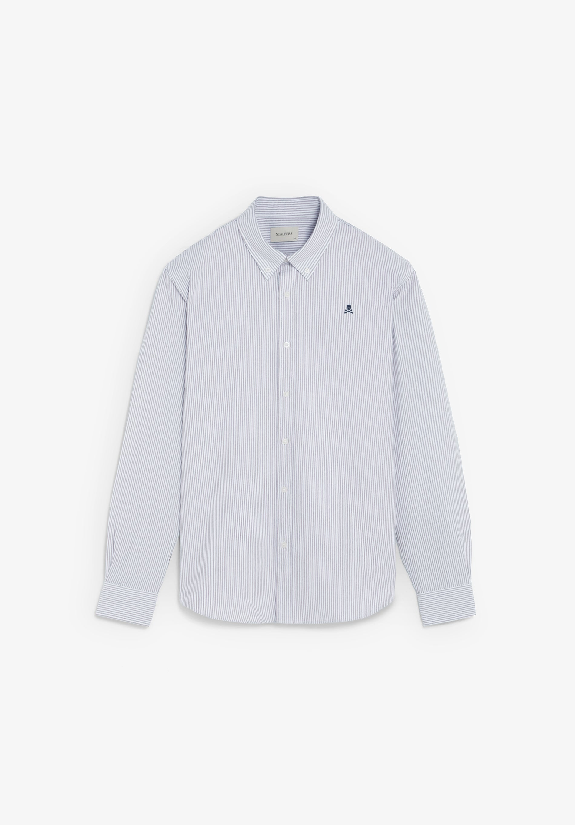 CAMISA OXFORD DE RAYAS