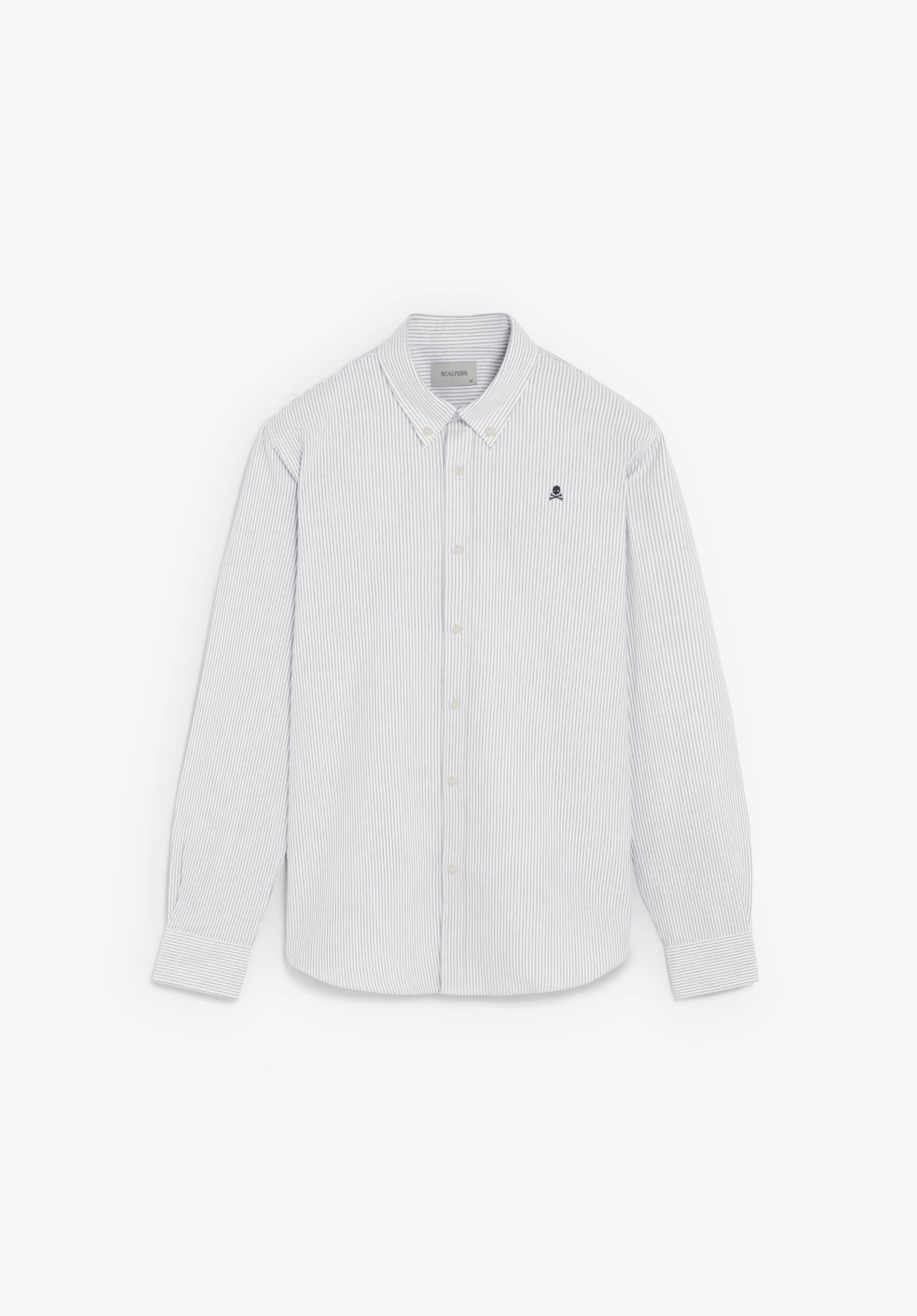 CAMISA OXFORD DE RAYAS