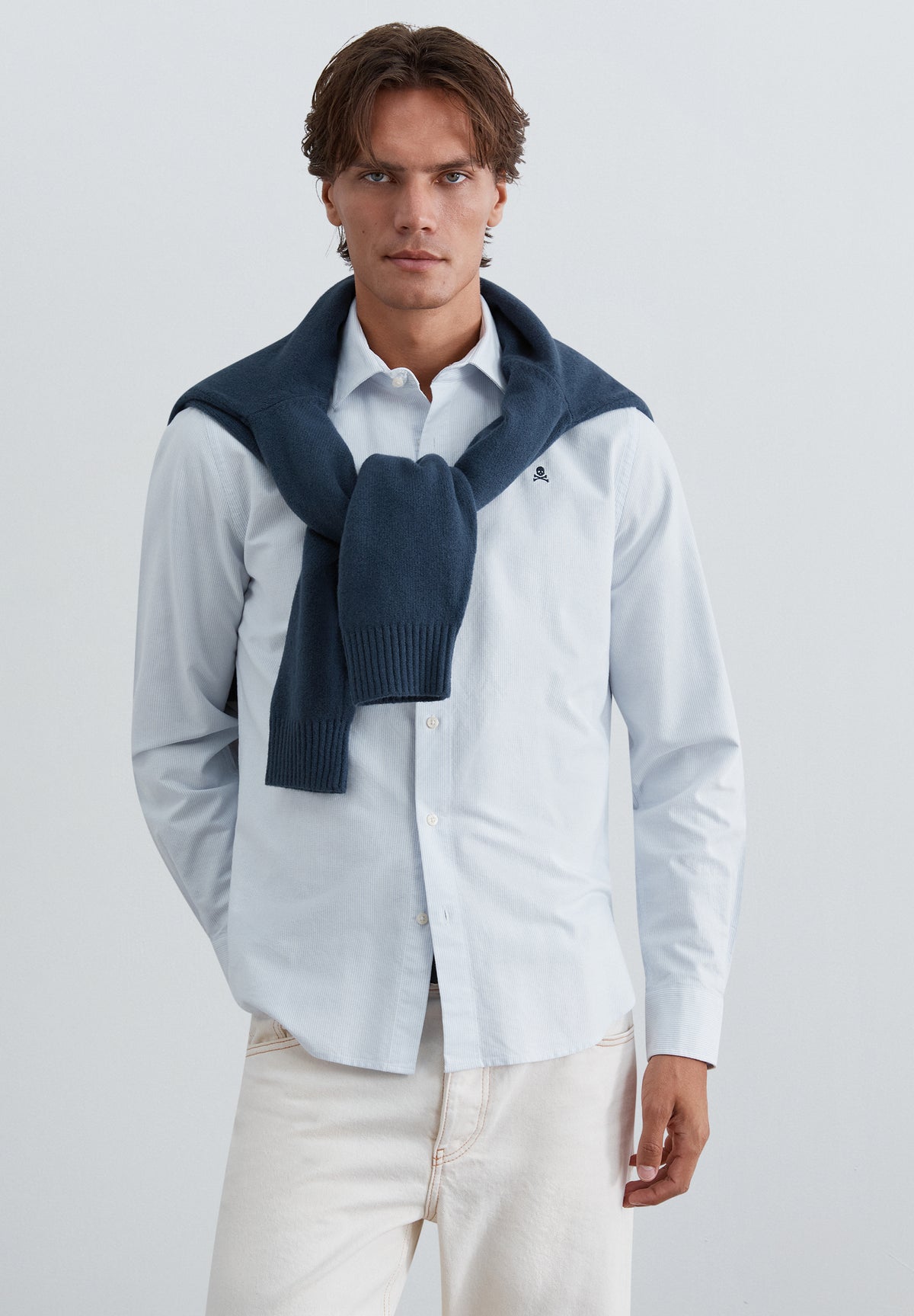 CAMISA OXFORD RAYAS