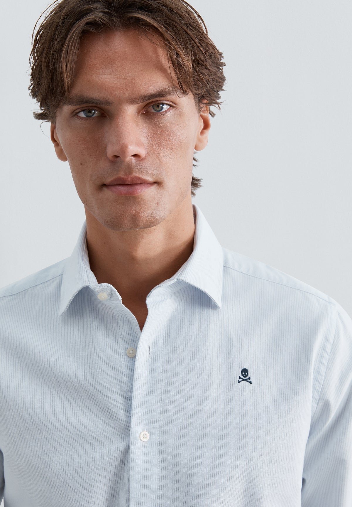 CAMISA OXFORD RAYAS