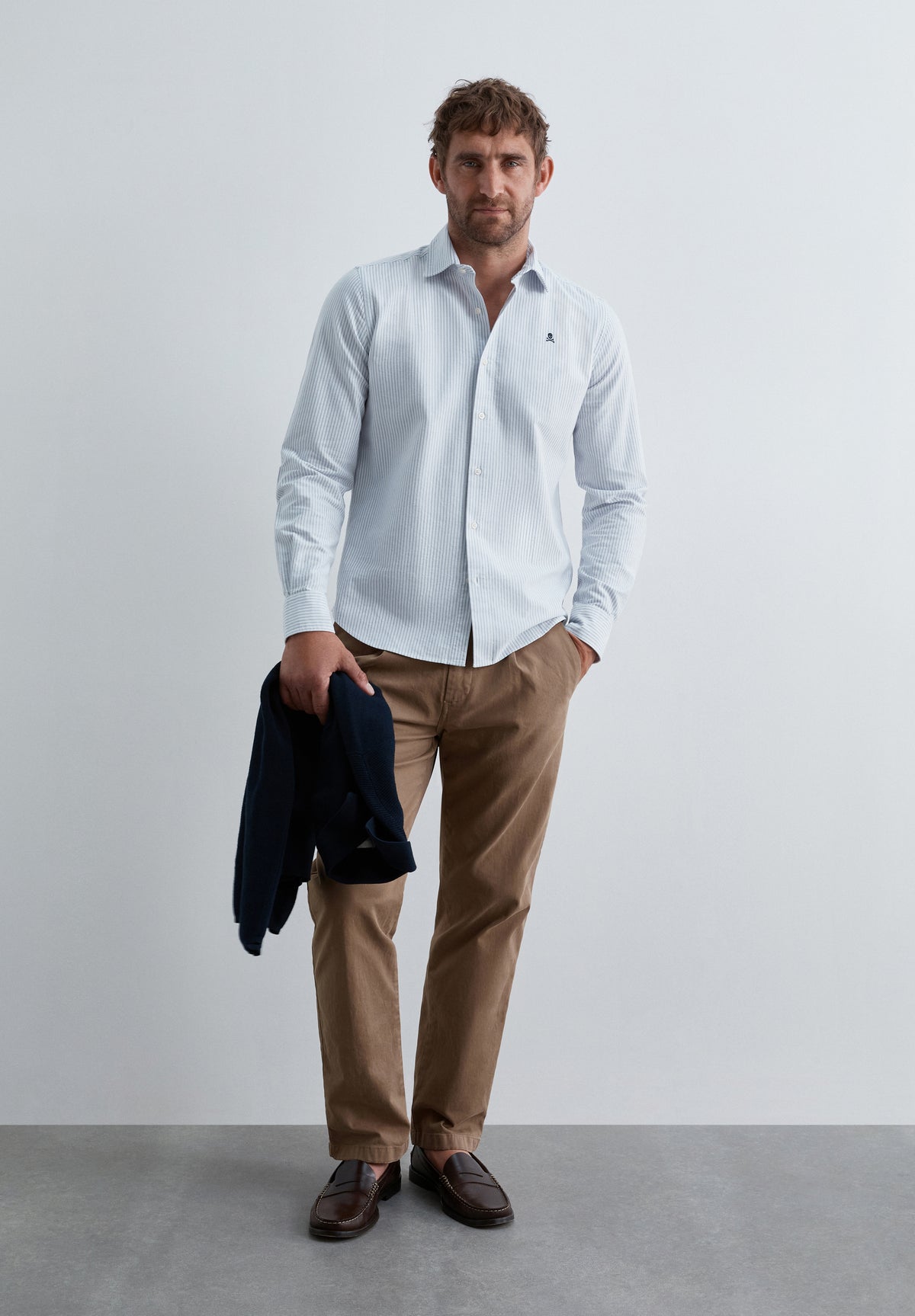 CAMISA OXFORD RAYAS