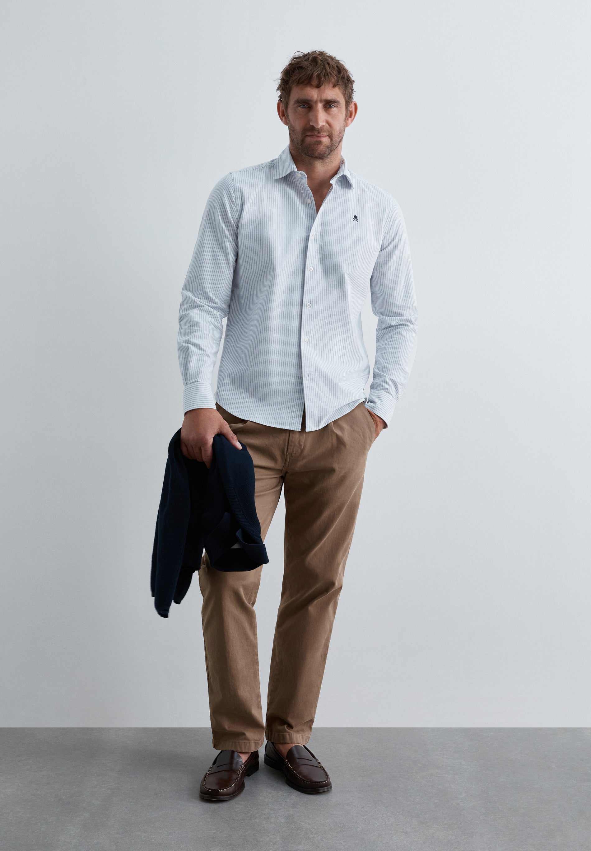 CAMISA OXFORD RAYAS
