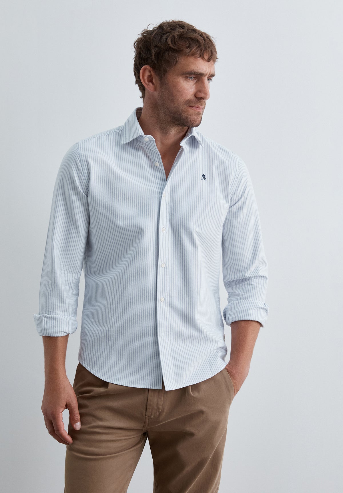 CAMISA OXFORD RAYAS