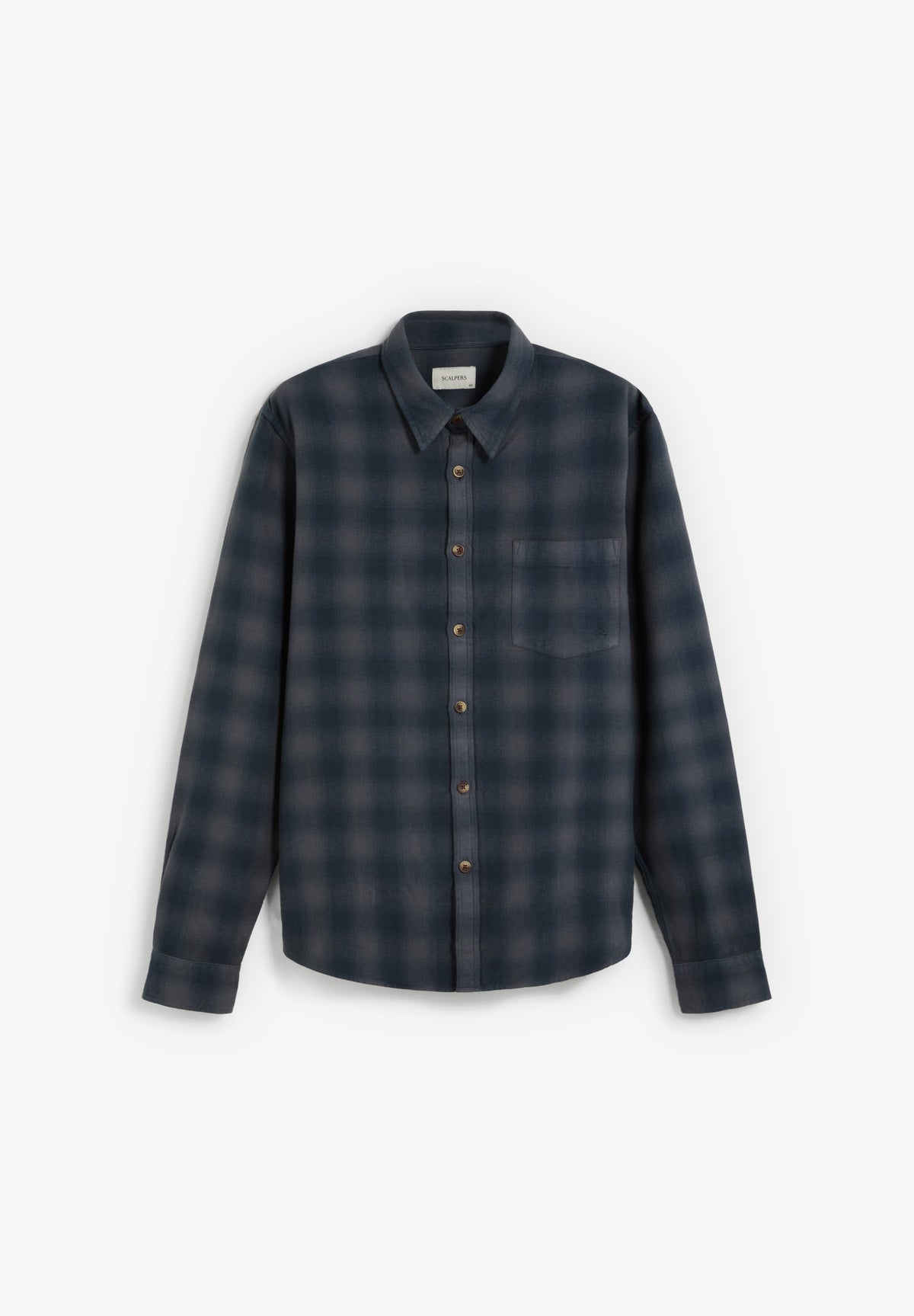 SCWINTER CHECK PEACH SHIRT