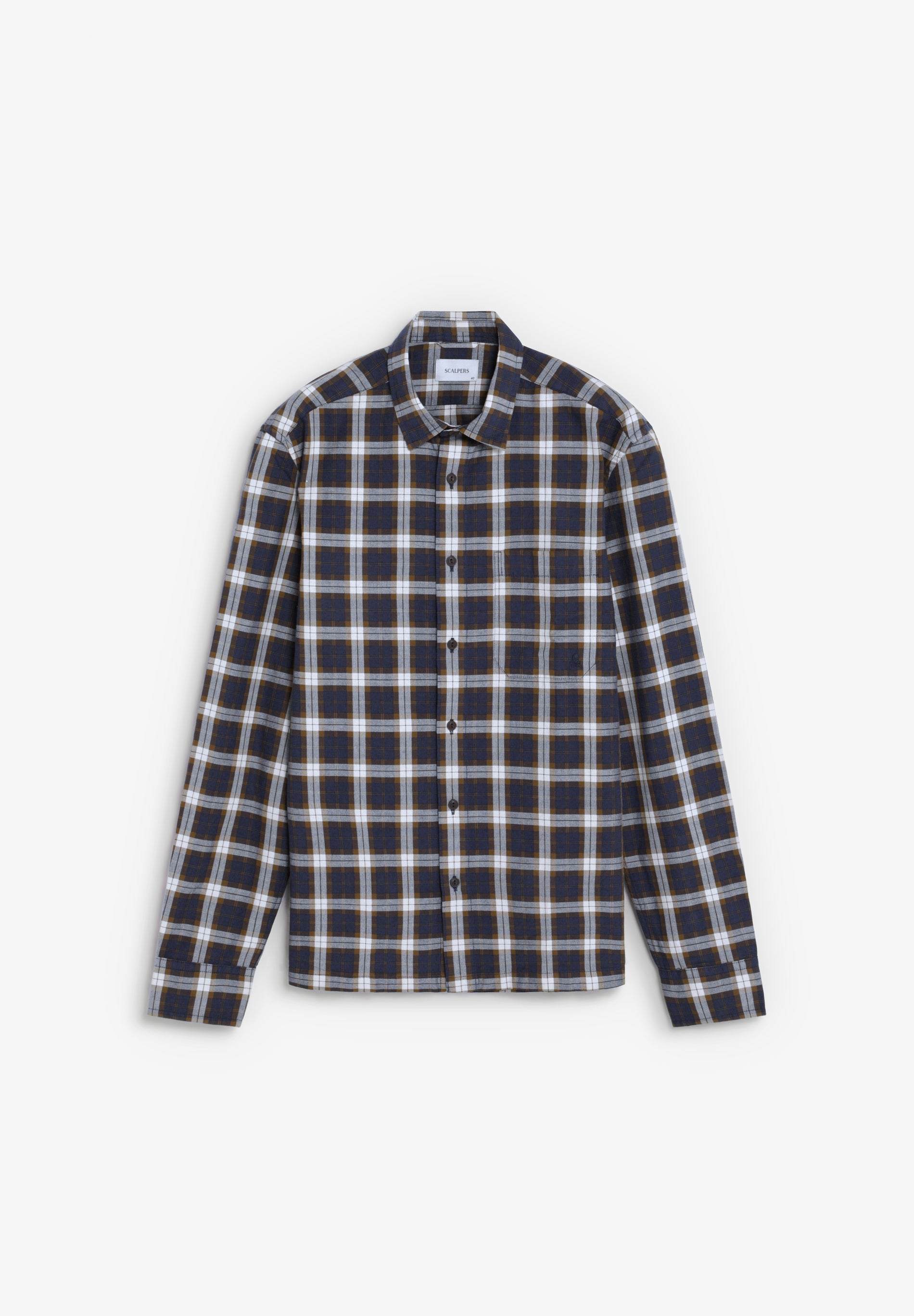 CAMISA ESTAMPADA CUADROS